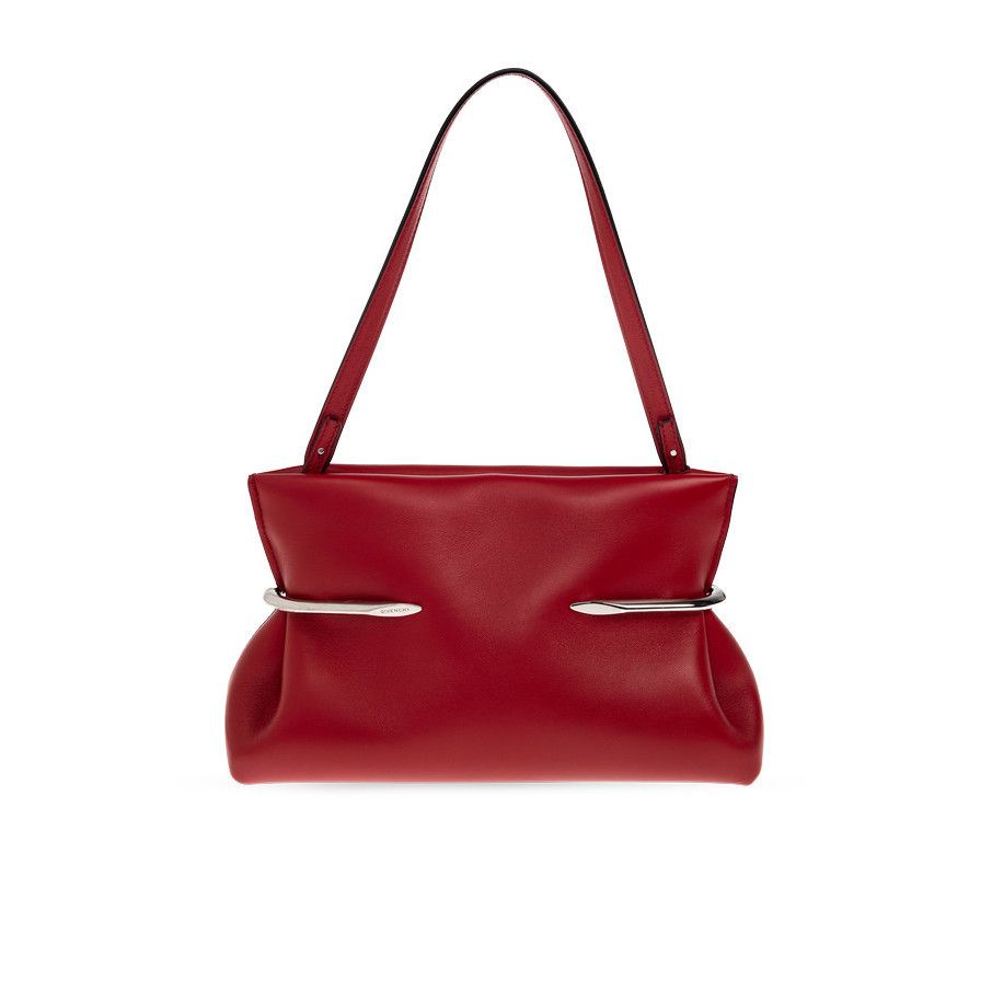 Givenchy GIVENCHY $2100 Pinch Soft Equestrian Red Clutch Bag New & Au Size ONE SIZE - 1 Thumbnail