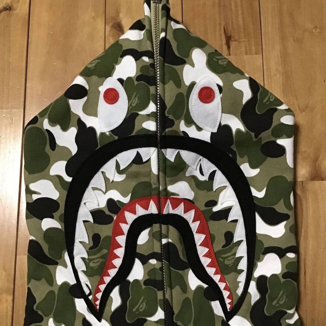 Bape 2024 🔥ZOZO Store Camo🔥 BAPE shark full zip hoodie APE Size US XL / EU 56 / 4 - 4 Thumbnail