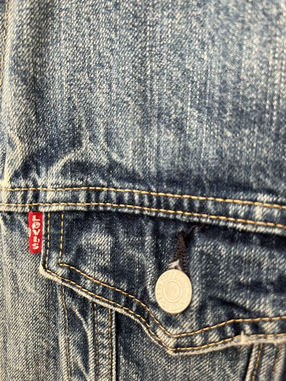 Levi's Levi’s Denim Jean Jacket Vintage LVC Size US M / EU 48-50 / 2 - 10 Thumbnail