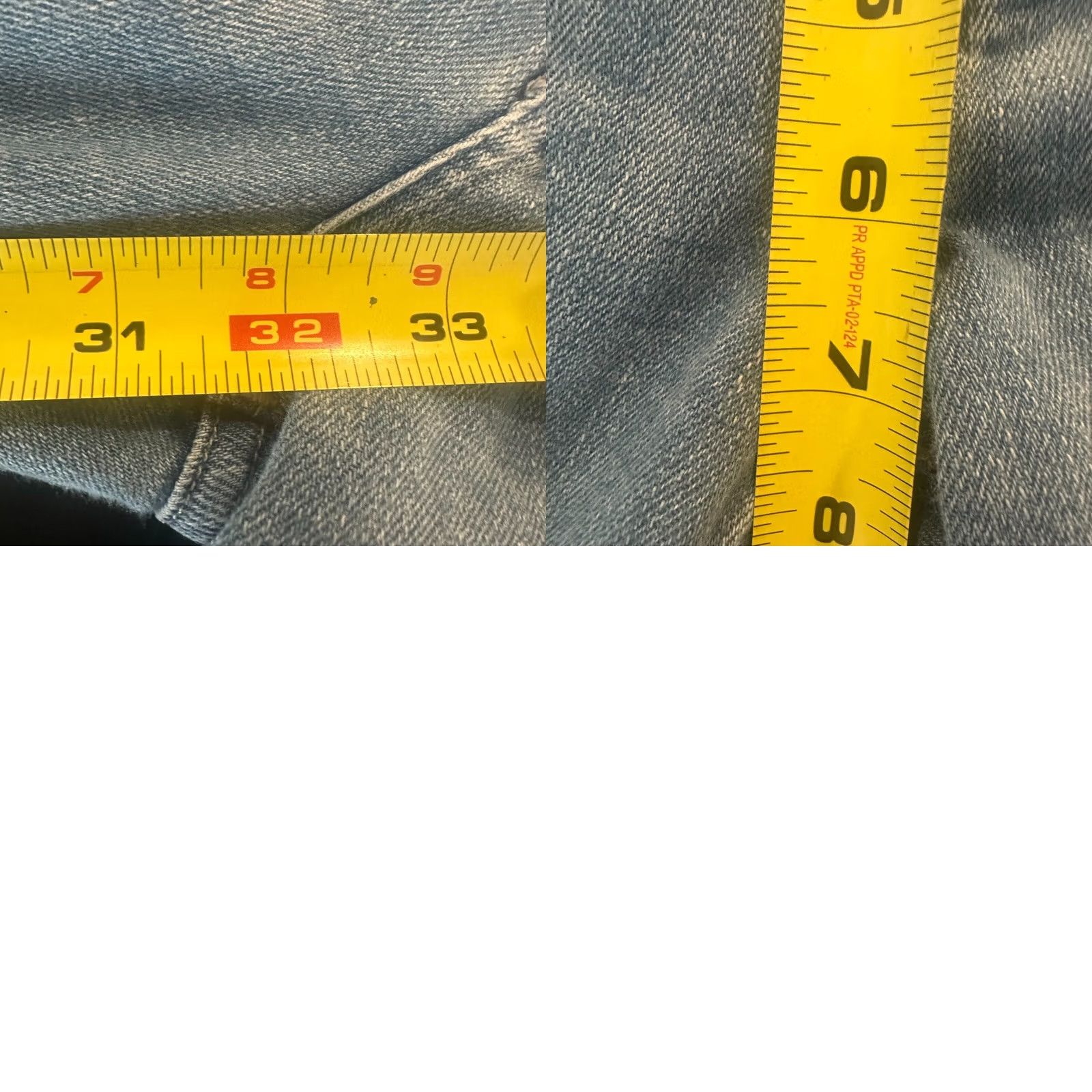 Madewell Madewell Jeans Women's Skinny 24x32 Blue Denim Mid Rise 5-Pocket Regular Waist 27" Inseam 32" Hipster Vintage: No Size 42" / US 20 - 9 Thumbnail