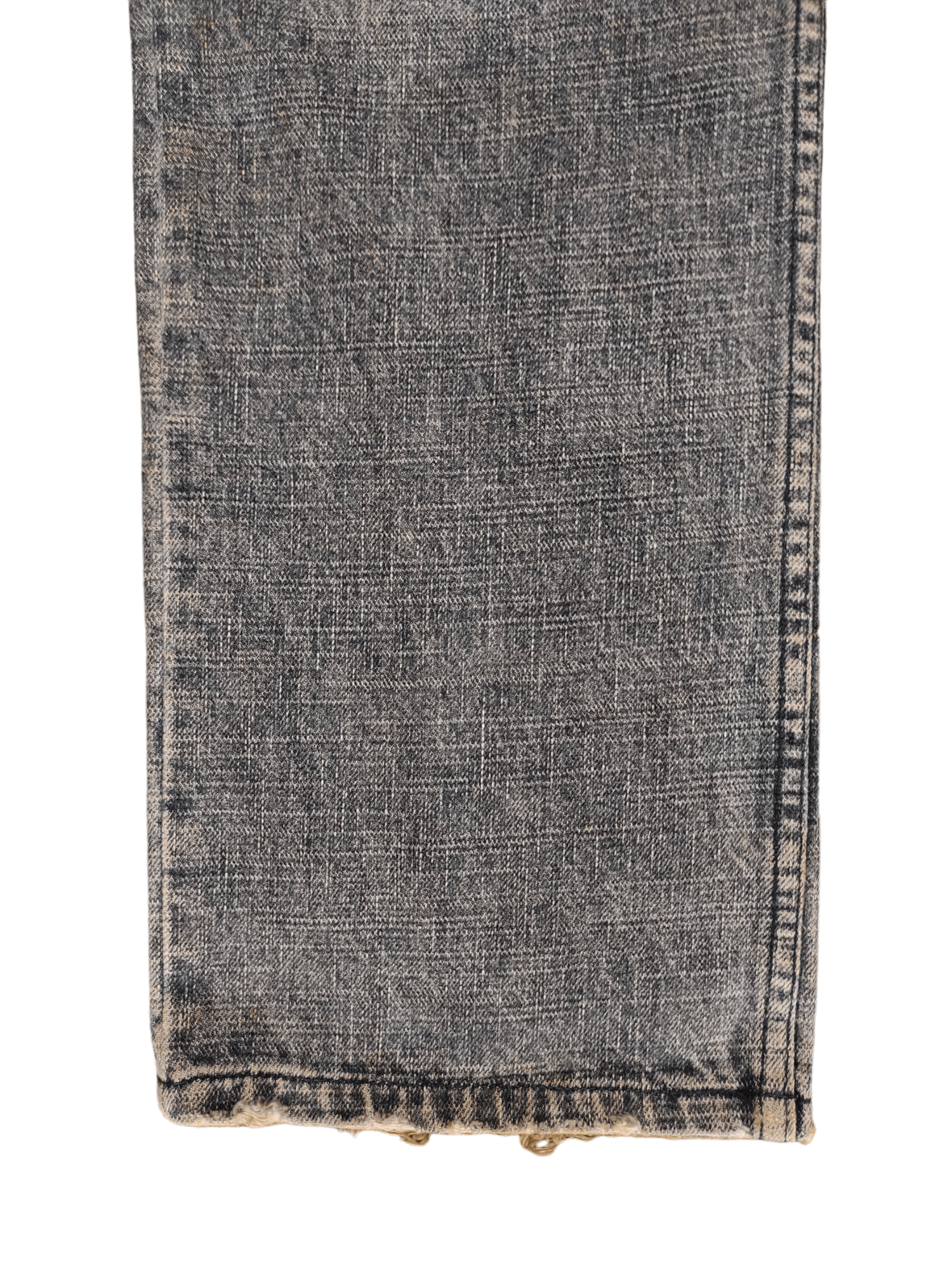 Hysteric Glamour Japanese Brand Nylaus Patchwork Distress Faded Denim Pants Size US 32 / EU 48 - 6 Thumbnail
