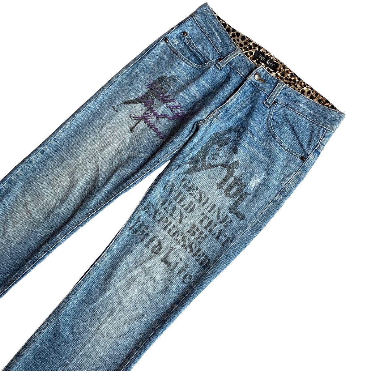 Hysteric Glamour × If Six Was Nine × Japanese Brand Wild Life Iconic Denim Pants Size US 30 / EU 46 - 4 Thumbnail