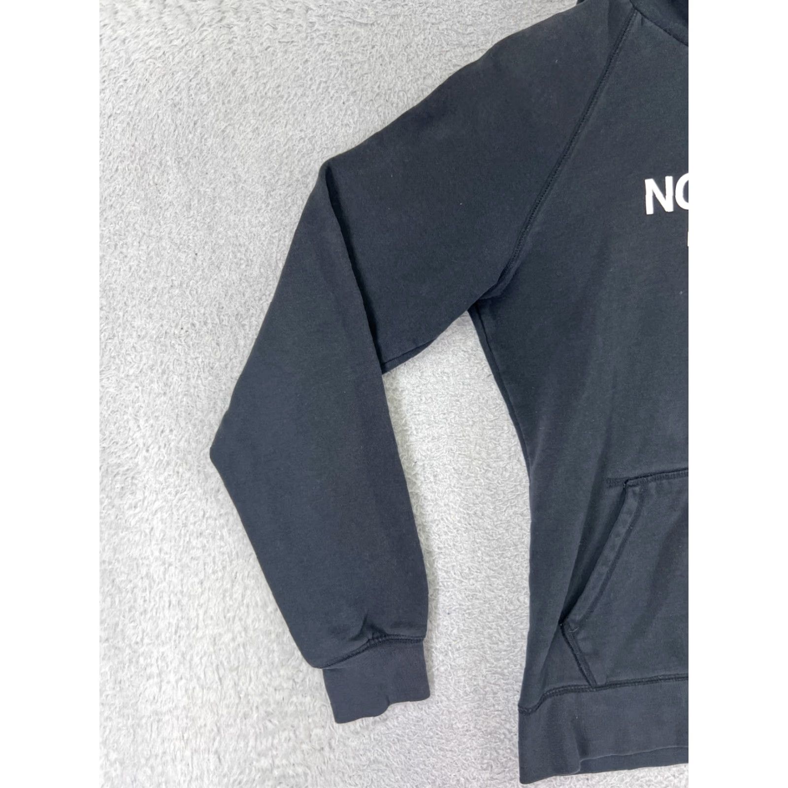 The North Face The North Face Womens Medium Black Hoodie Jersey Cotton Casual Warm Jacket Size M / US 6-8 / IT 42-44 - 3 Thumbnail