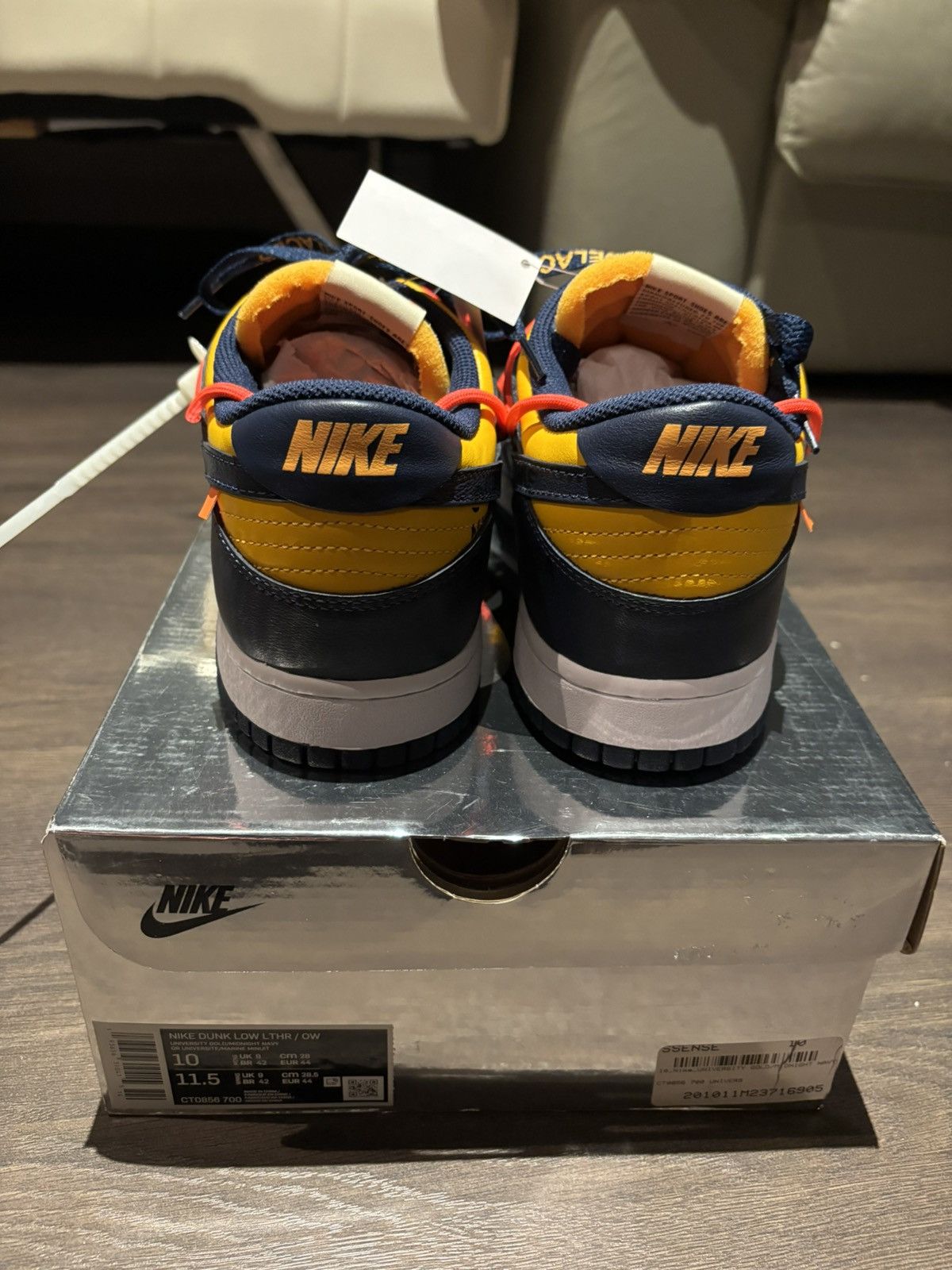 Off-White Off white Michigan Dunks Size US 10 / EU 43 - 6 Thumbnail