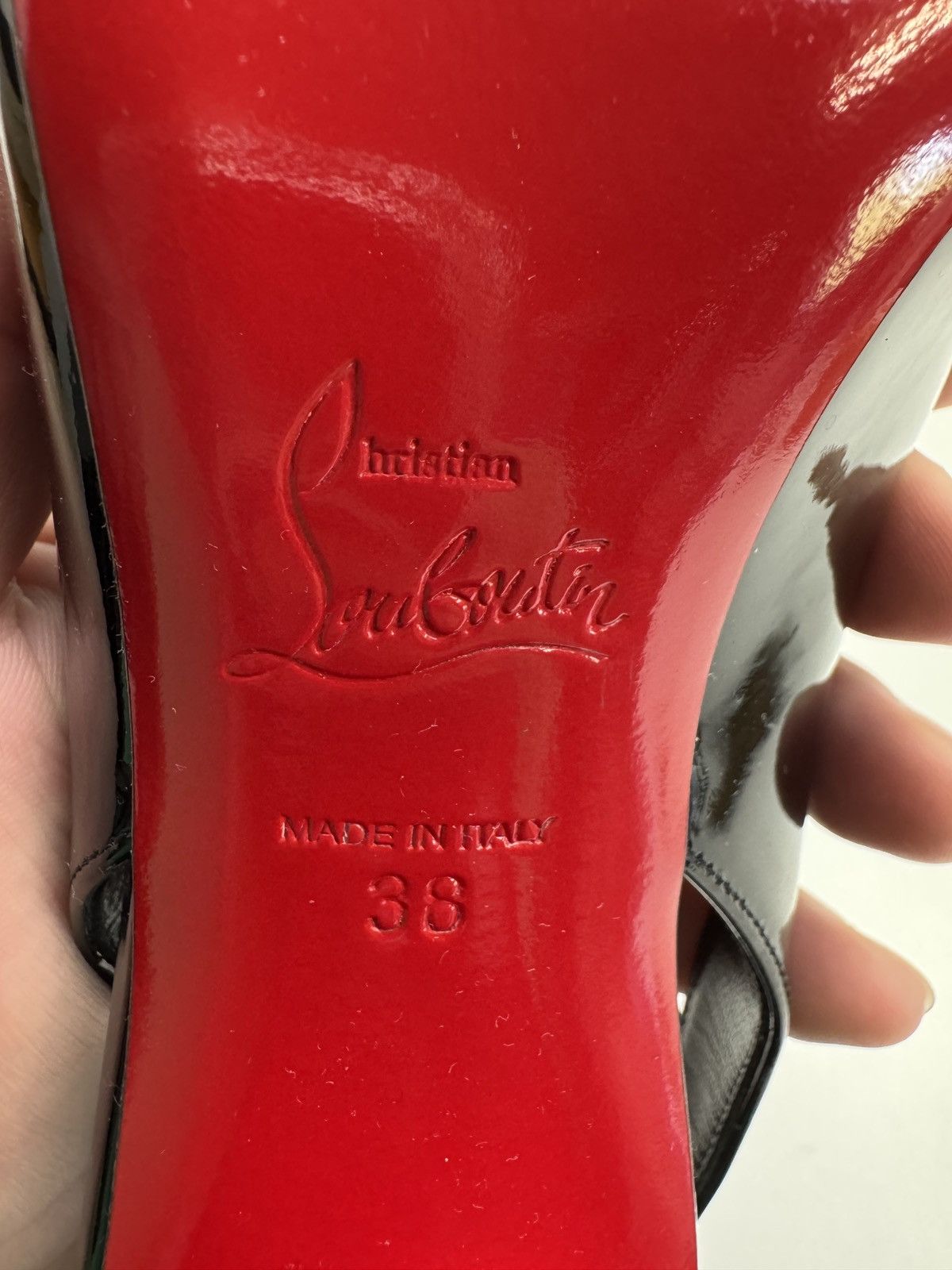 Christian Louboutin Christian Louboutin So Jane Sling 55 Patent Leather Size US 7 / IT 37 - 9 Thumbnail