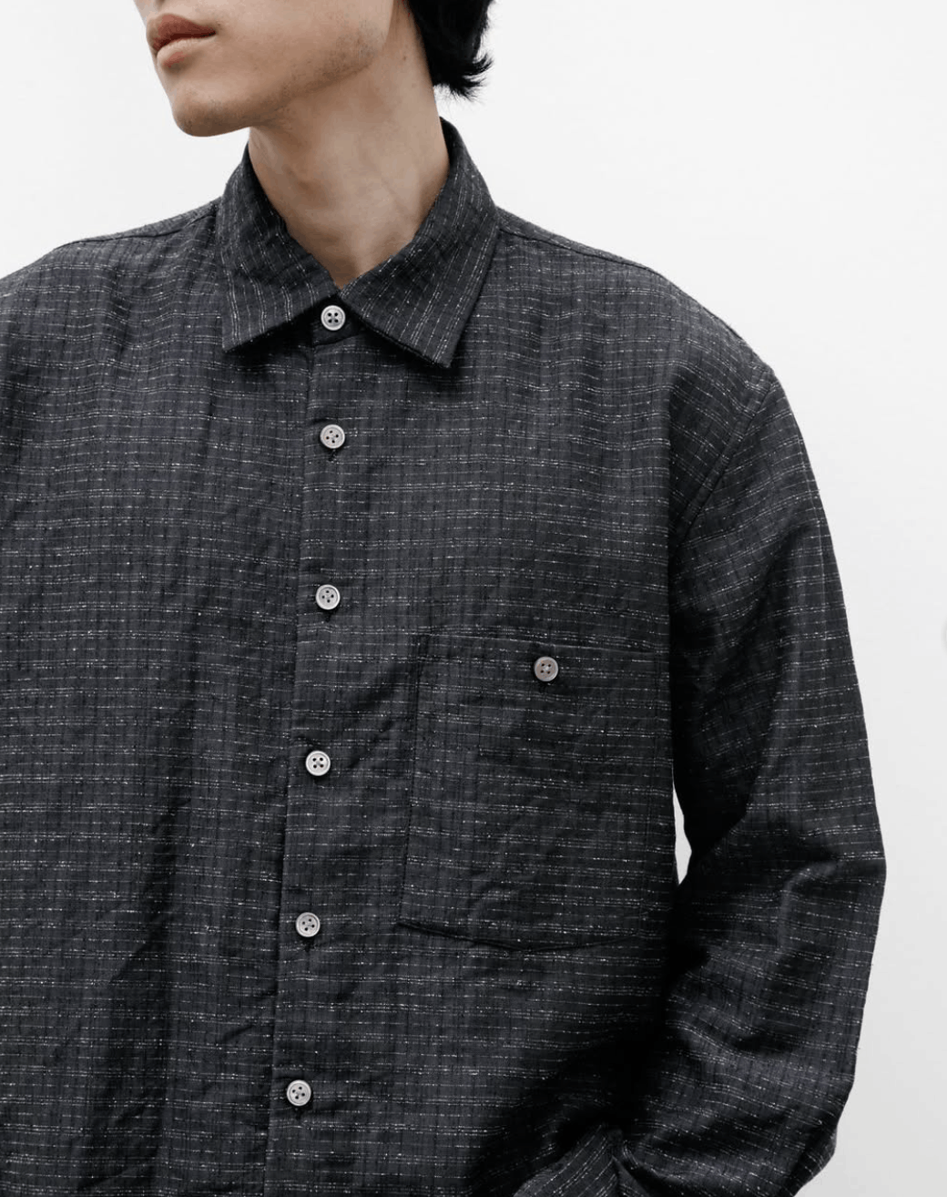 Other Oliver Church - Classic Soft Shirt - Italian Wool-Silk Size US L / EU 52-54 / 3 - 1 Thumbnail