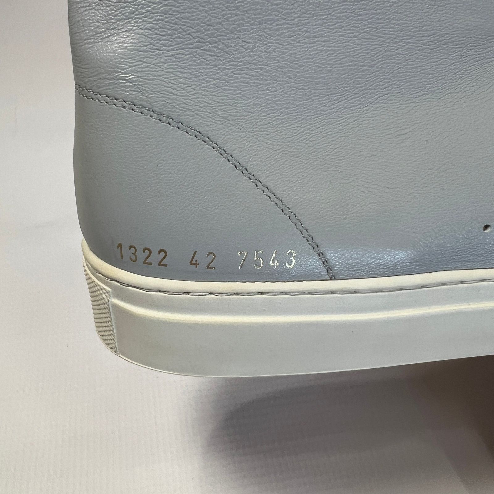 Common Projects Common Projects Tournament High Top Sneakers EU42 Grey ITALY Size US 9 / EU 42 - 3 Thumbnail