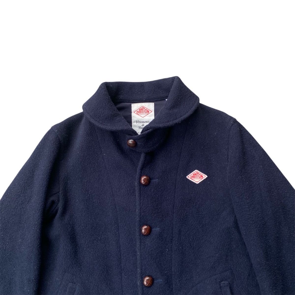 Danton Danton Wool Fleece Cashmere Shawl Collar Jacket Size US M / EU 48-50 / 2 - 5 Thumbnail