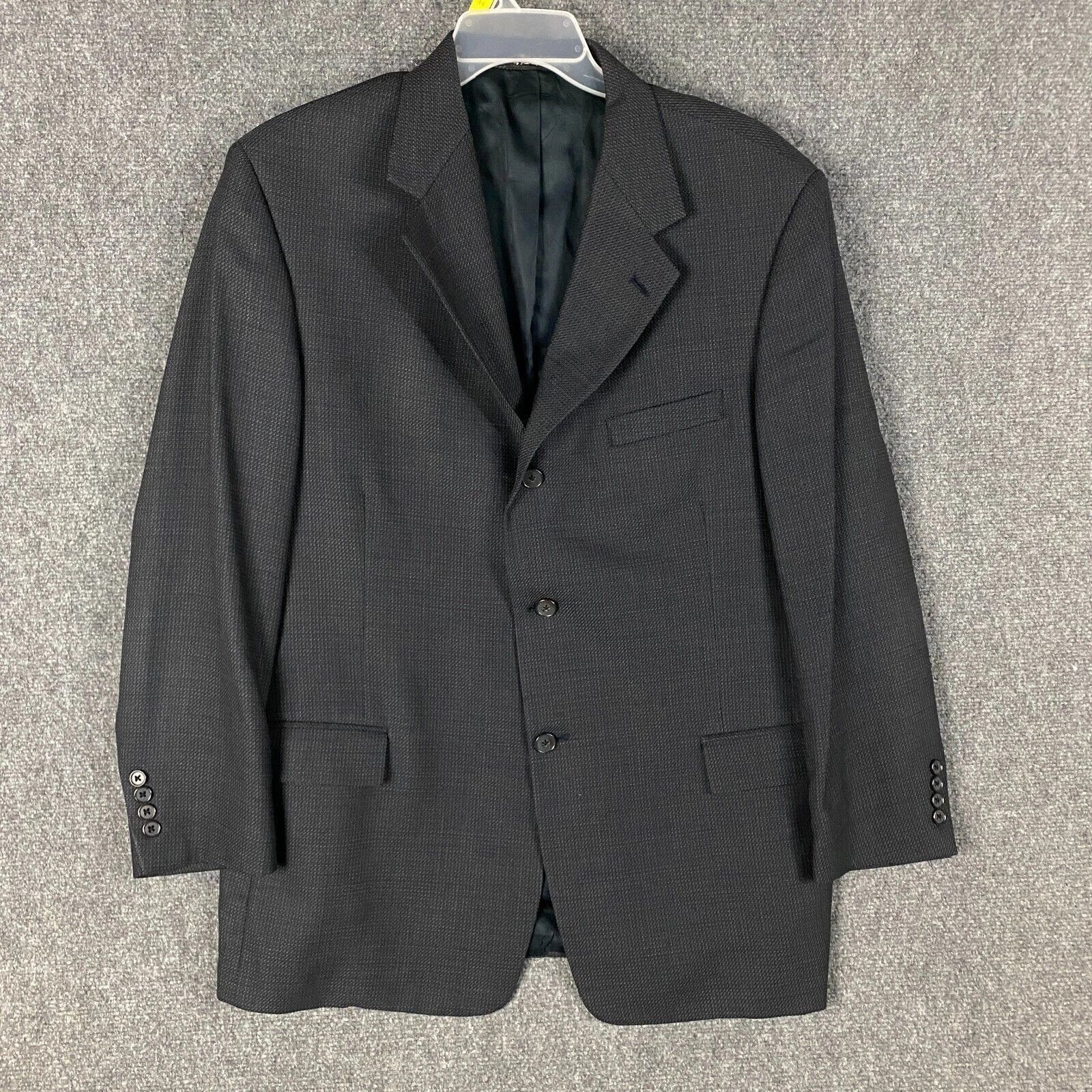 Perry Ellis × Vintage Vintage Perry Ellis Portfolio Blazer Suit Men's 46 32" Long Size 46R - 1 Thumbnail