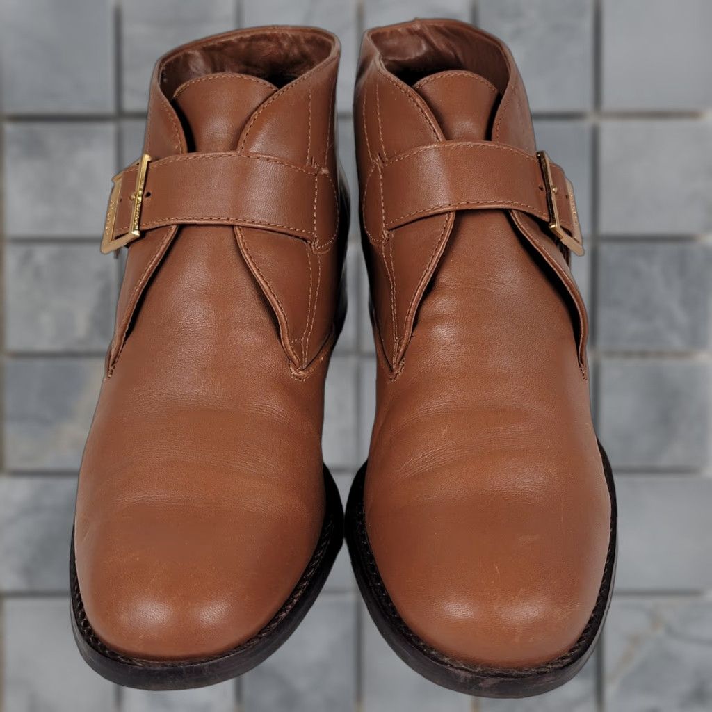 Etienne Aigner VINTAGE Etienne Aigner Leather Ankle Boots - Brown - Size 8 M Women Bootie Size US 8 / IT 38 - 1 Thumbnail