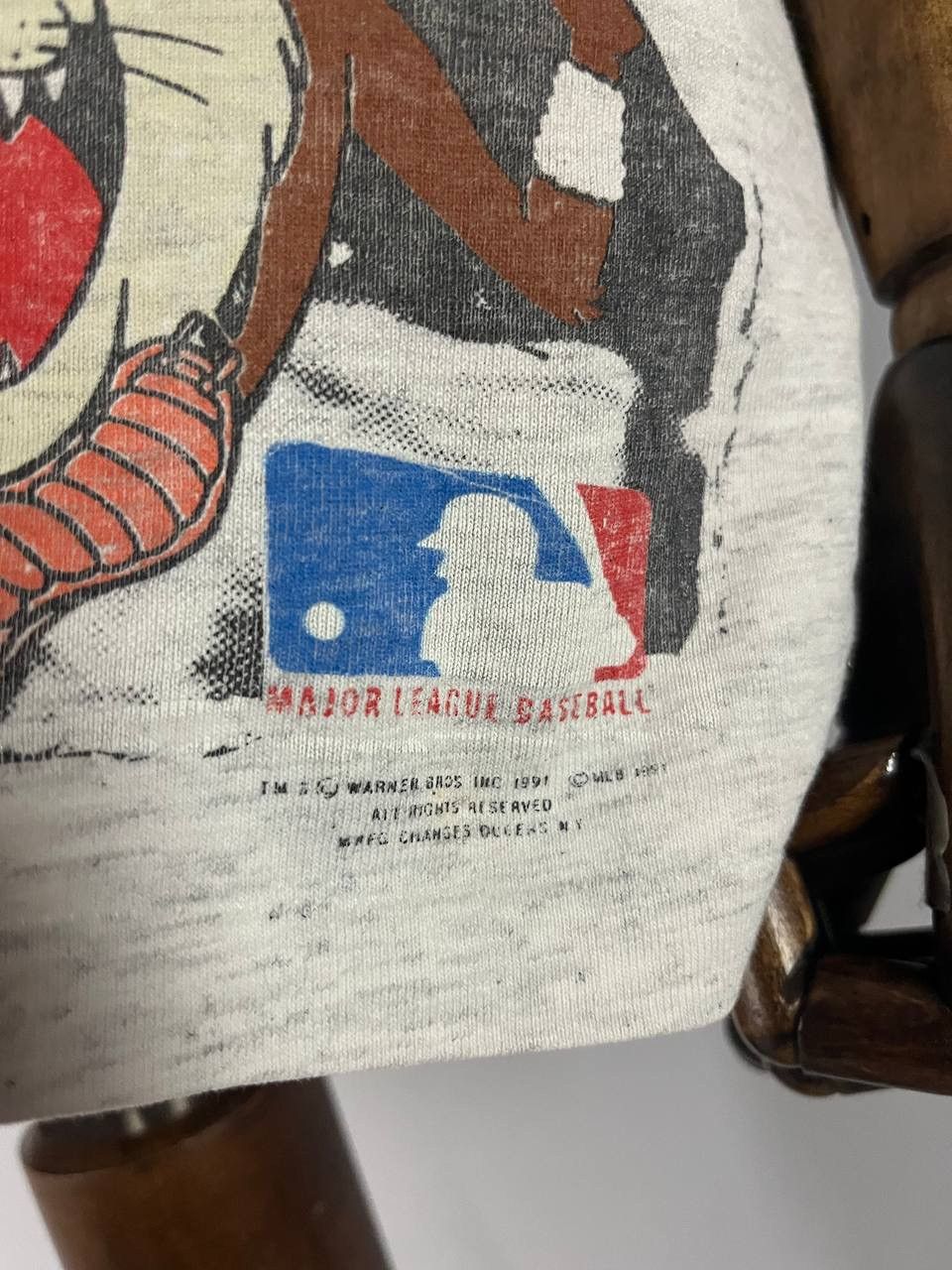 MLB MLB Detroit Tigers Tee T Shirt Vintage Warner Bros Size US L / EU 52-54 / 3 - 5 Thumbnail