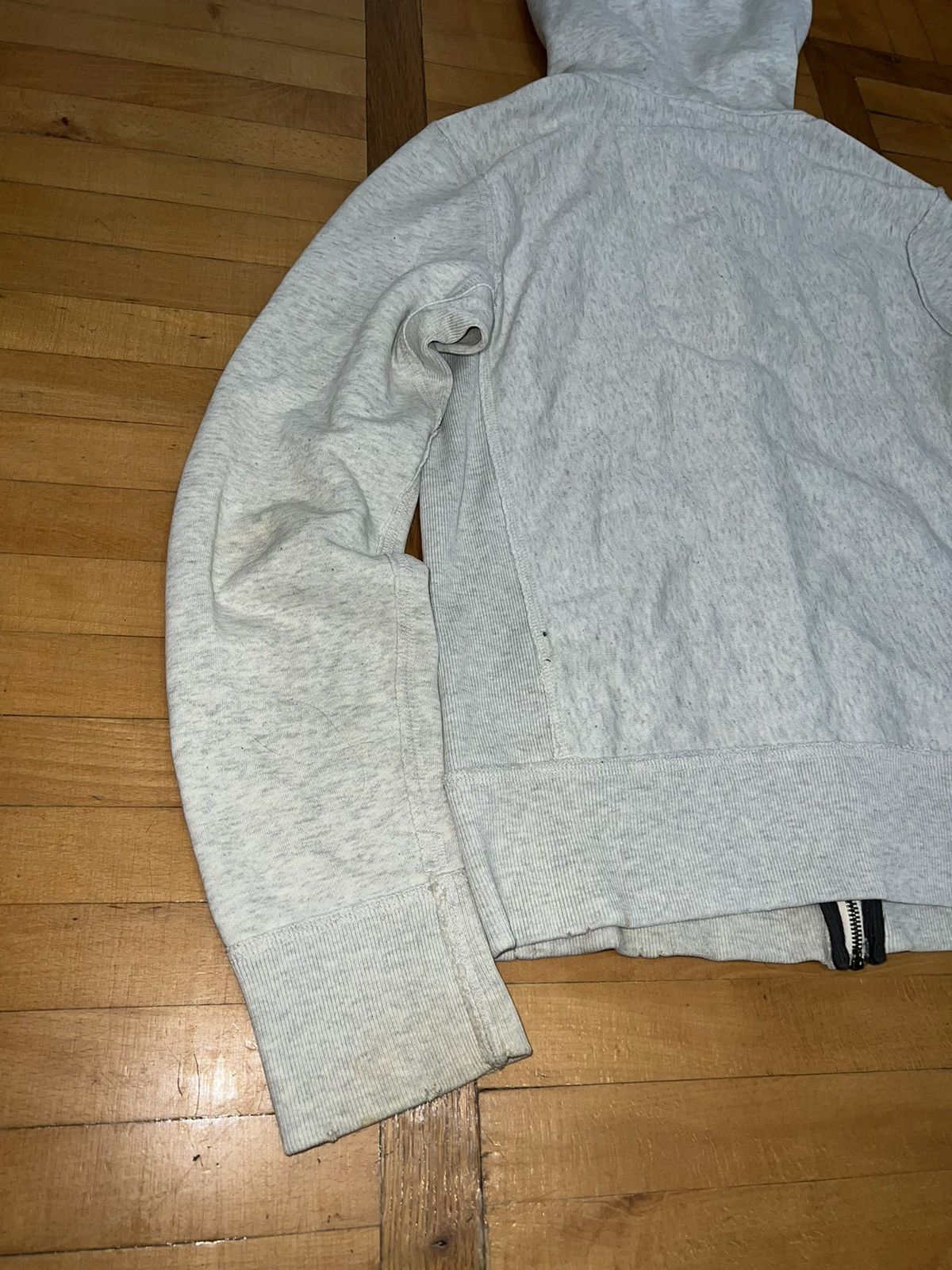 Abercrombie & Fitch × If Six Was Nine × Le Grande Bleu (L.G.B.) Distressed Abercrombie&Fitch Avant Garde zip Hoodie Size US S / EU 44-46 / 1 - 13 Thumbnail