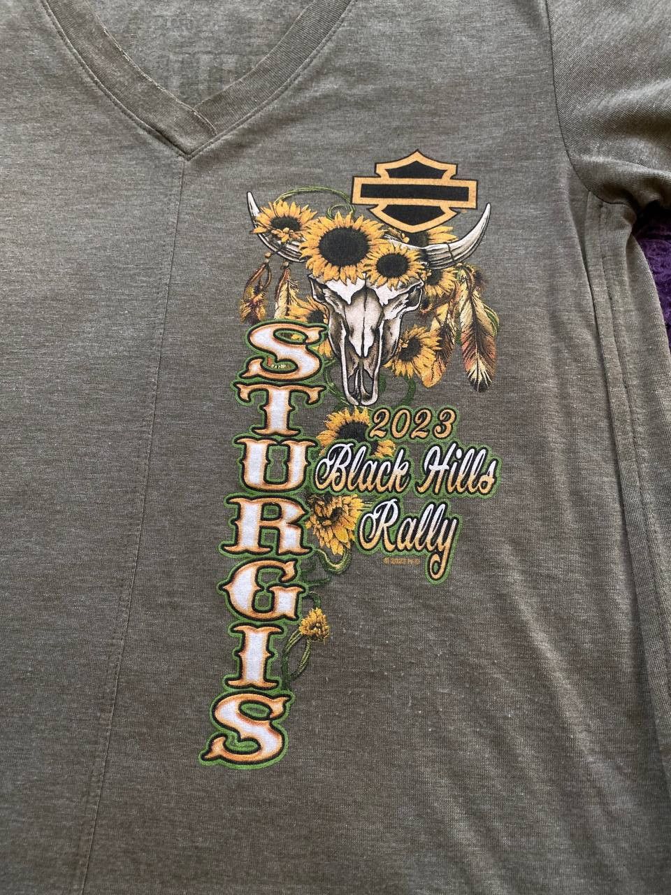Harley Davidson × Vintage Vintage 2012 Laconia Motorcycle Bike Week Large T-Shirt Size US M / EU 48-50 / 2 - 8 Thumbnail