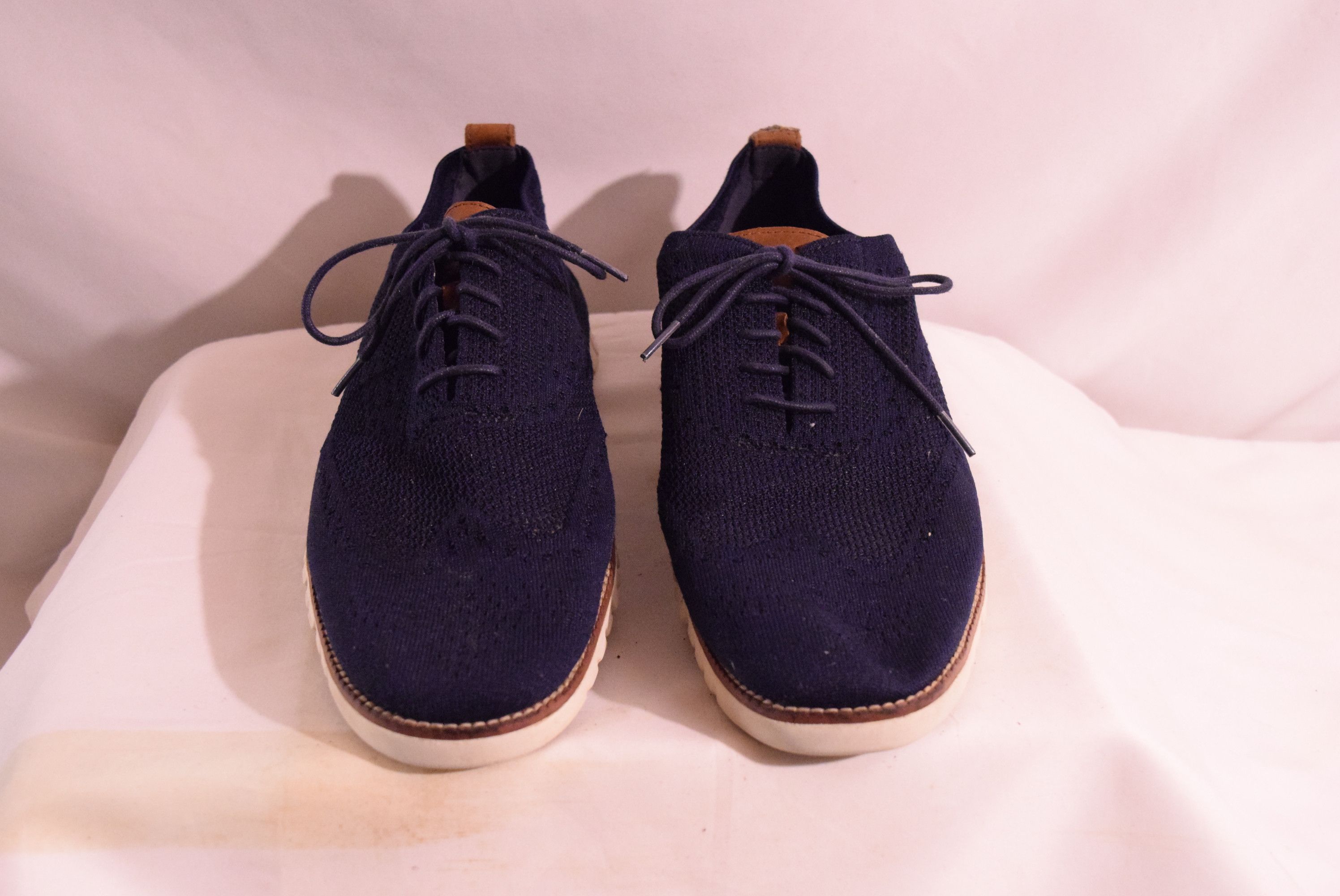 Cole Haan Cole Haan Men's ZEROGRAND Stitchlite Wingtip Oxford Shoes Size US 11 / EU 44 - 1 Thumbnail