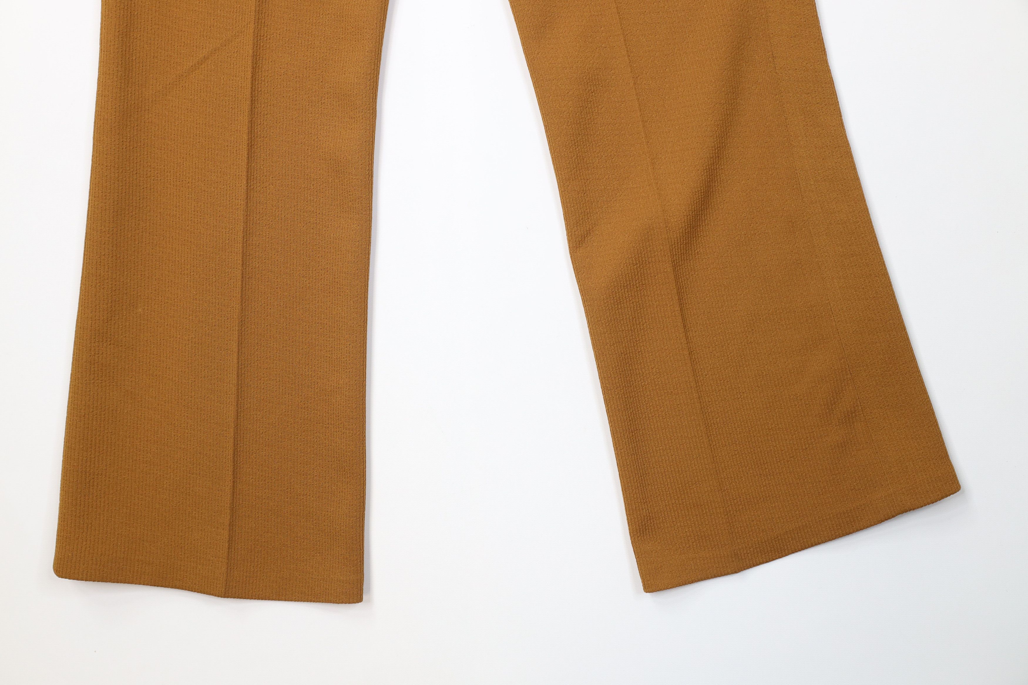 Vintage Vintage 70s Streetwear Ribbed Double Knit Bell Bottoms Pants Size US 34 / EU 50 - 11 Thumbnail