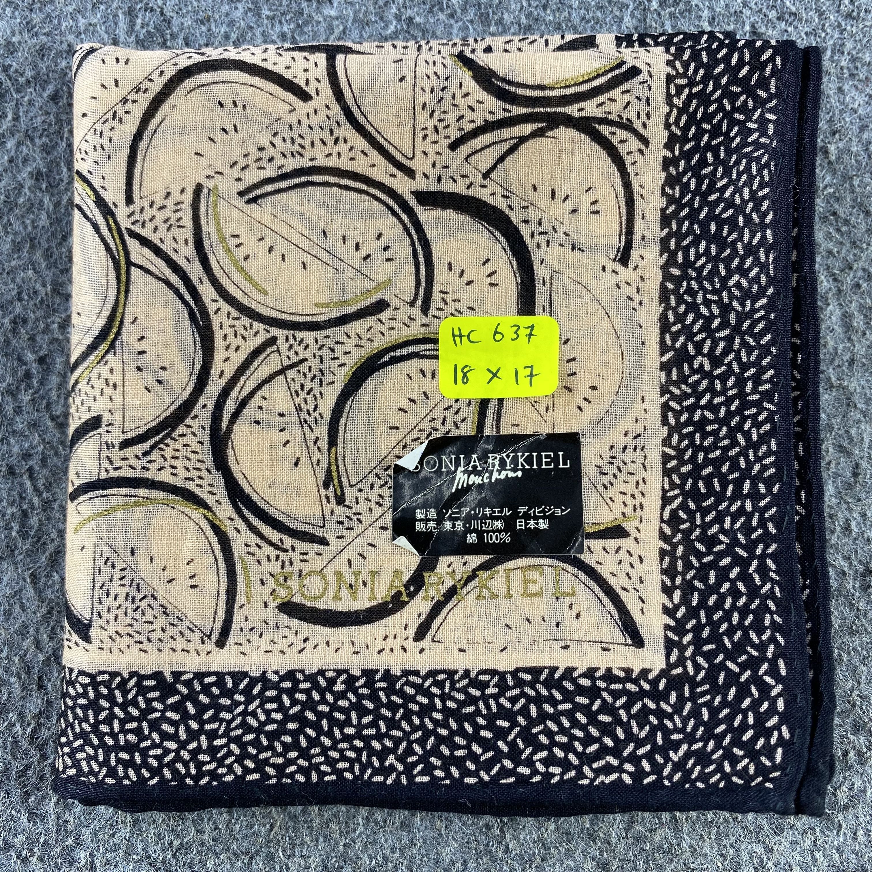 Sonia Rykiel Sonia Rykiel Handkerchief/Neckerchief/Bandana HC637 Size ONE SIZE - 5 Thumbnail