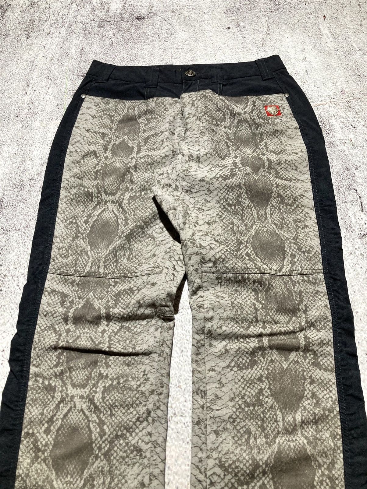 Japanese Brand 2000s BlackYak Snake Skin Pattern Nylon Outdoor Pants Size US 27 - 3 Thumbnail