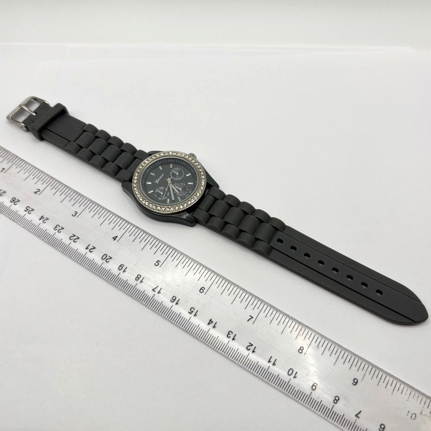 Geneva Silver & Gray Men's Geneva Watch Size ONE SIZE - 3 Thumbnail