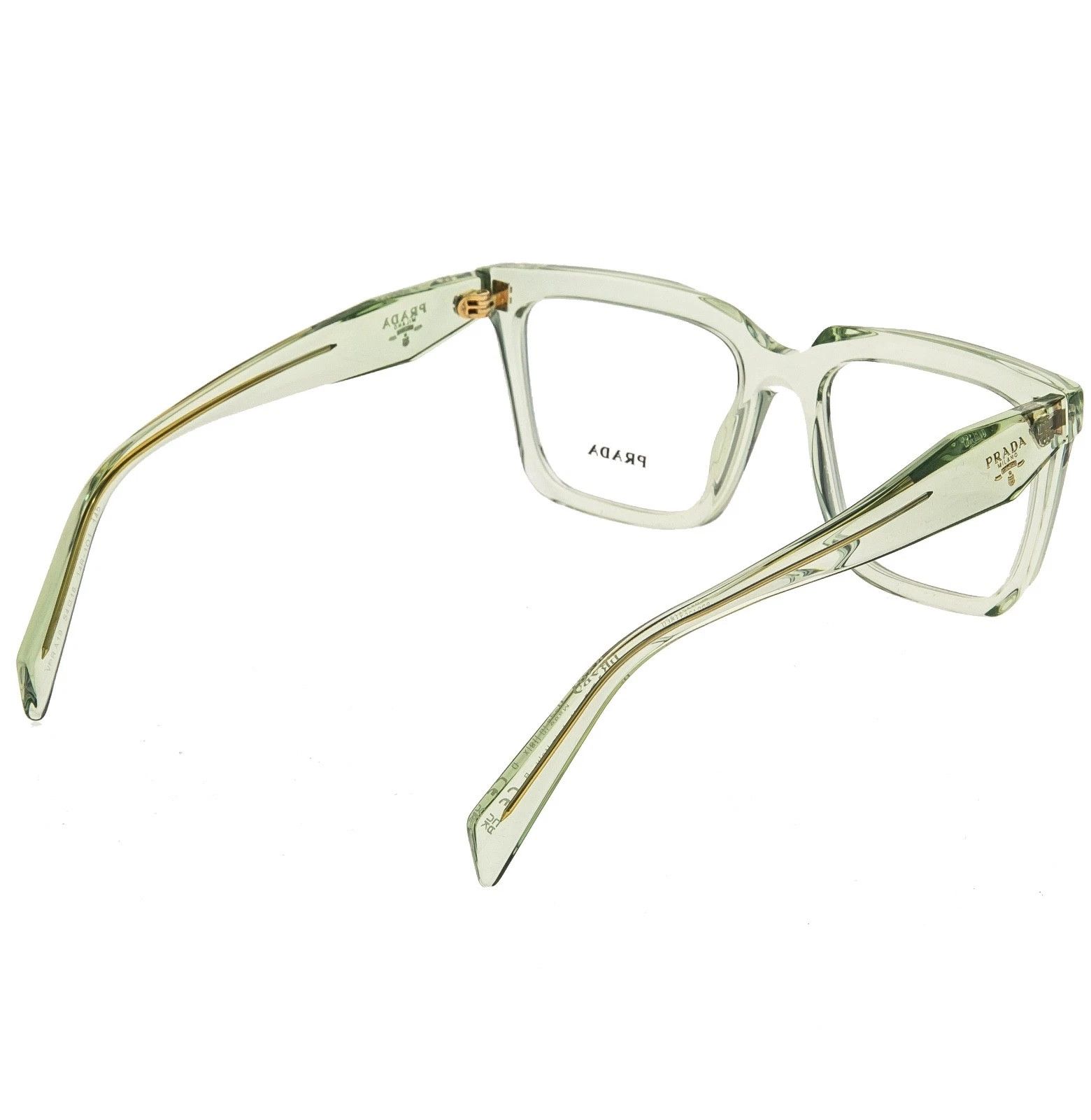 Prada PRADA SYMBOLE PRA19V Crystal Green Triangle Logo A19 Size ONE SIZE - 6 Thumbnail