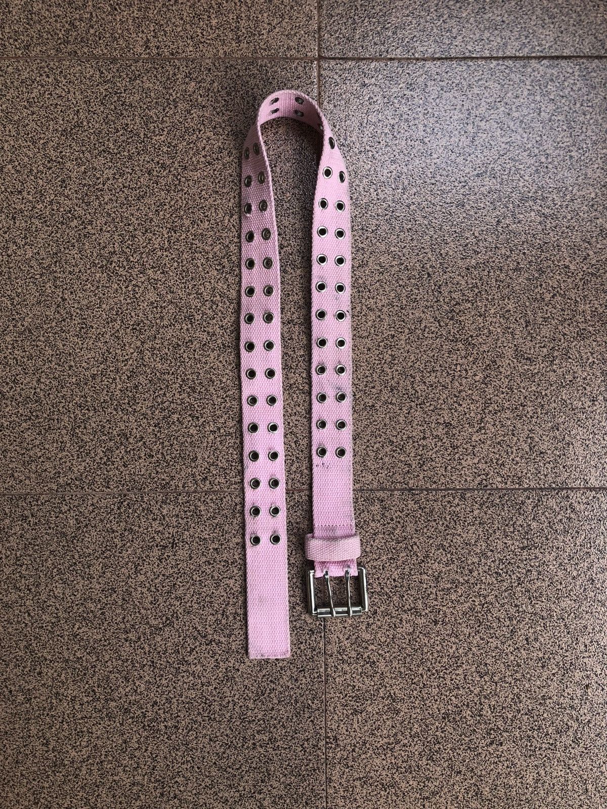 Japanese Brand Pink belt 2 ring like lgb if six was nine vkei style Size ONE SIZE - 4 Thumbnail