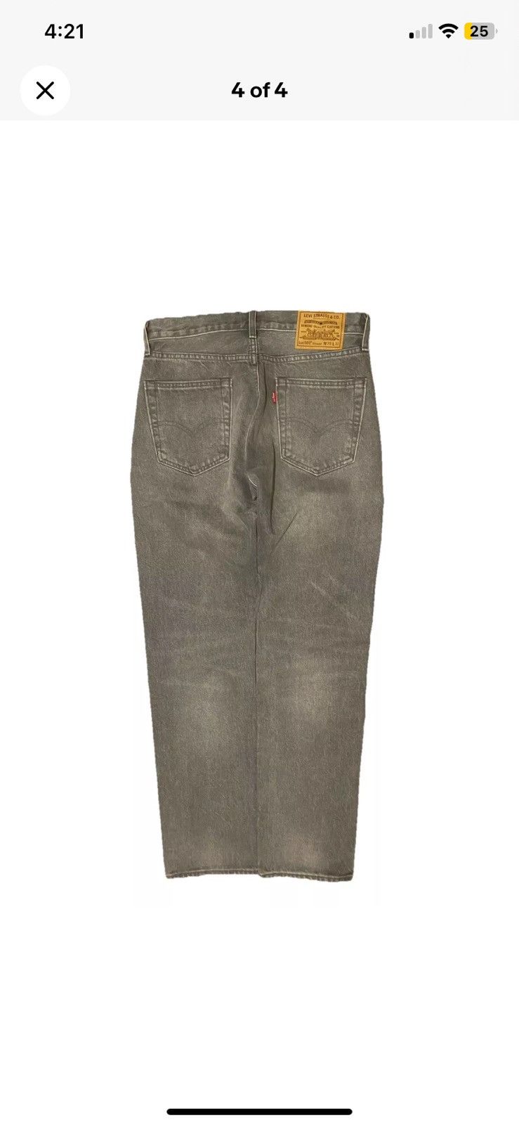 JJJJound × Levi's JJJJound Levi’s Gray Denim Size US 30 / EU 46 - 4 Thumbnail