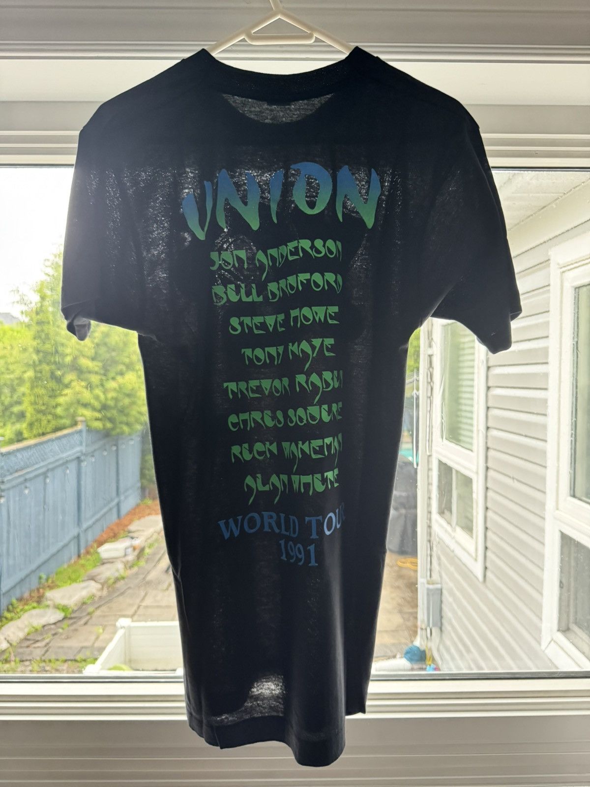 Vintage Rare Vintage Yes 90s Union Tour Band Tee Single Stitch Size US L / EU 52-54 / 3 - 7 Thumbnail