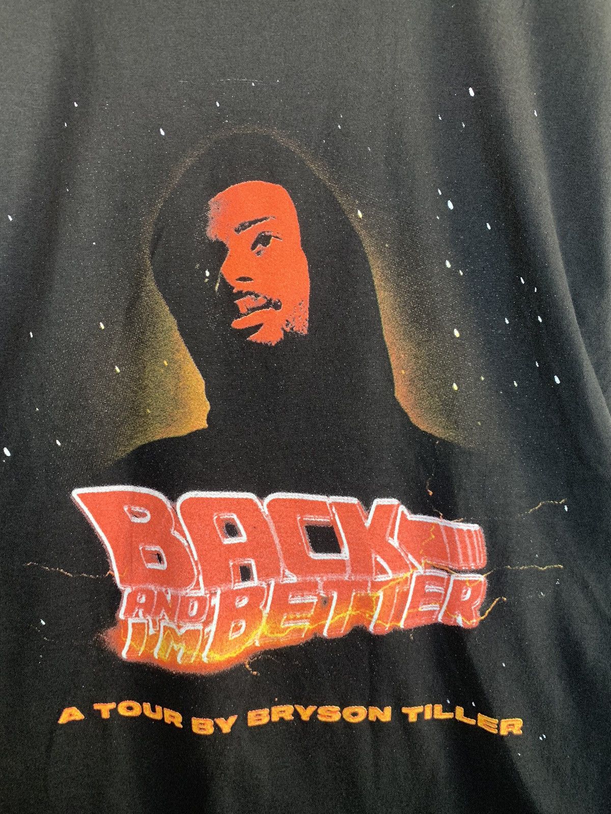 Band Tees × Bryson Tiller × Rap Tees RARE* Bryson Tiller Back & I’m Better Tour Rap R&B Tee Shirt Size US M / EU 48-50 / 2 - 3 Thumbnail