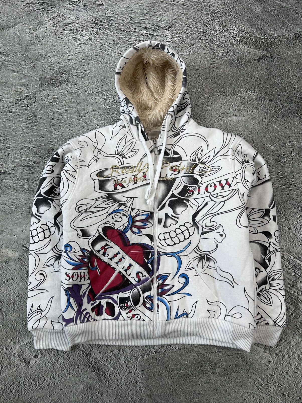 Christian Audigier × Ed Hardy × Vintage Really Point Y2K vintage 