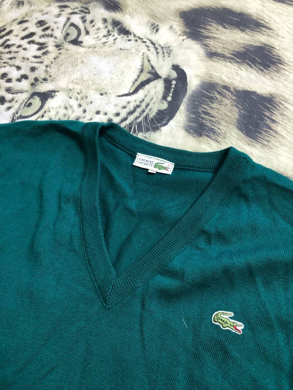Lacoste Vintage Lacoste Green CASUAL Sweater STREETWEAR Size M / US 6-8 / IT 42-44 - 8 Thumbnail