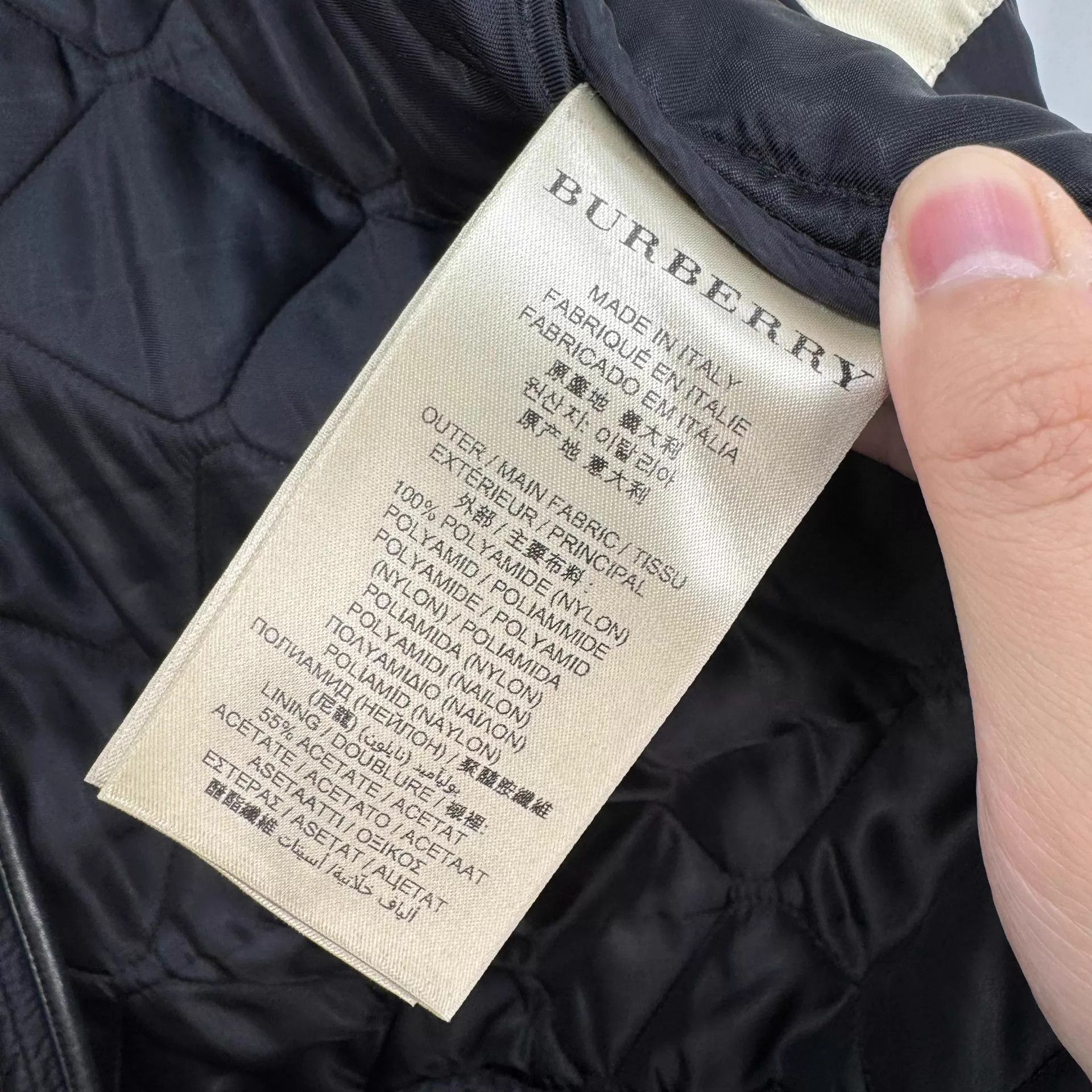 Burberry Burberry quilted black cotton puffer coat XXL 99 new Size US XXL / EU 58 / 5 - 6 Thumbnail