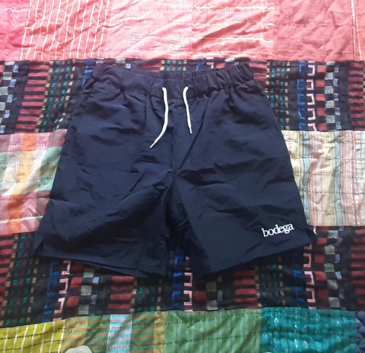 Bodega Bodega Nylon Shorts black large jjjjound supreme noah kith