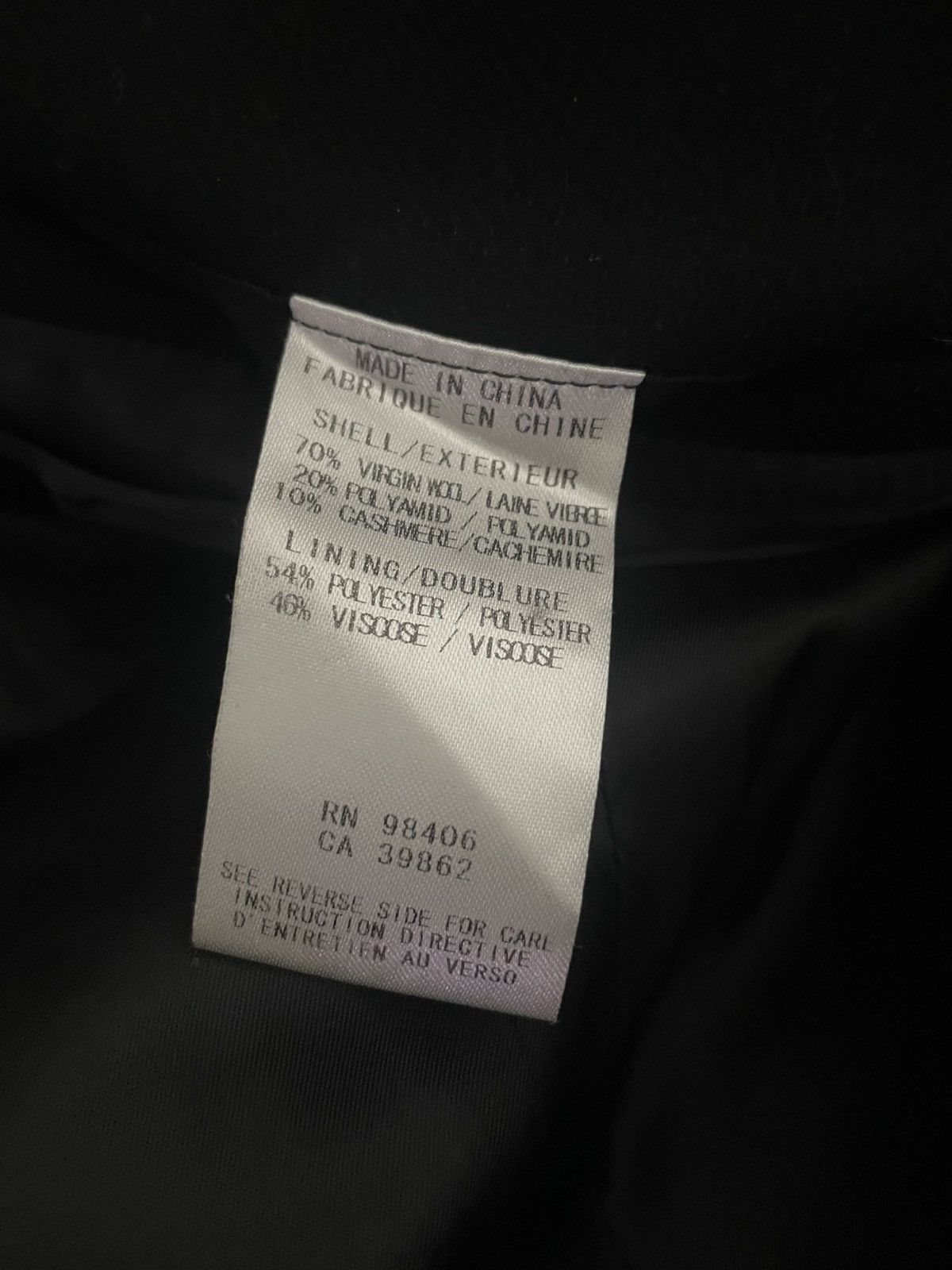 Theory Belvin Custom Belted Coat Black Wool Blend Single Breasted Size US M / EU 48-50 / 2 - 15 Thumbnail