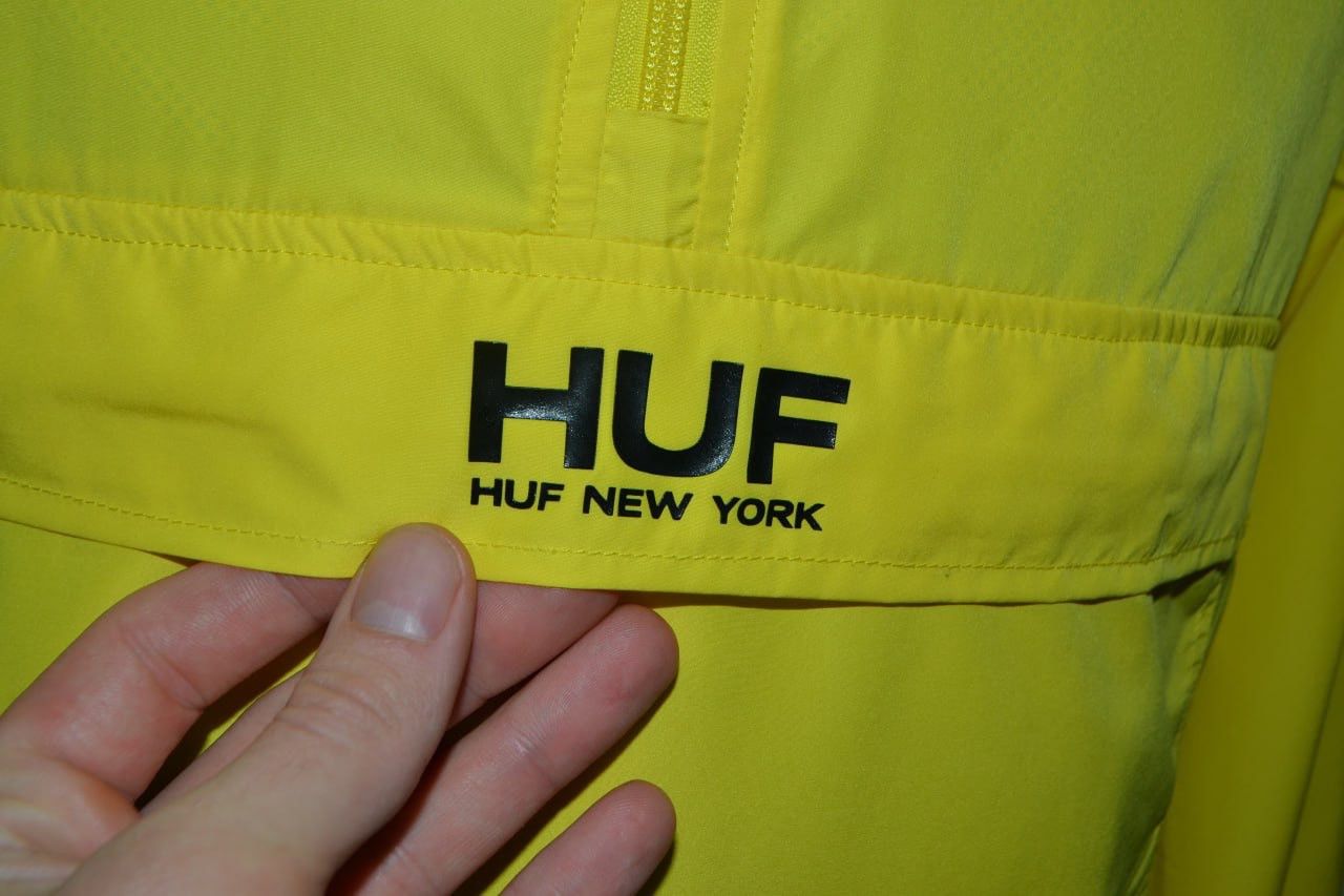 Huf × Thrasher HUF Jacket Anorak Yellow Size S Size US S / EU 44-46 / 1 - 3 Thumbnail