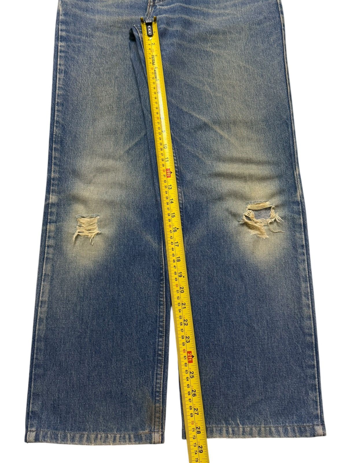 Levi's Vintage Clothing Vintage 90s Levis 515 Blue Mud Wash Distressed Straight Leg Size US 31 - 10 Thumbnail