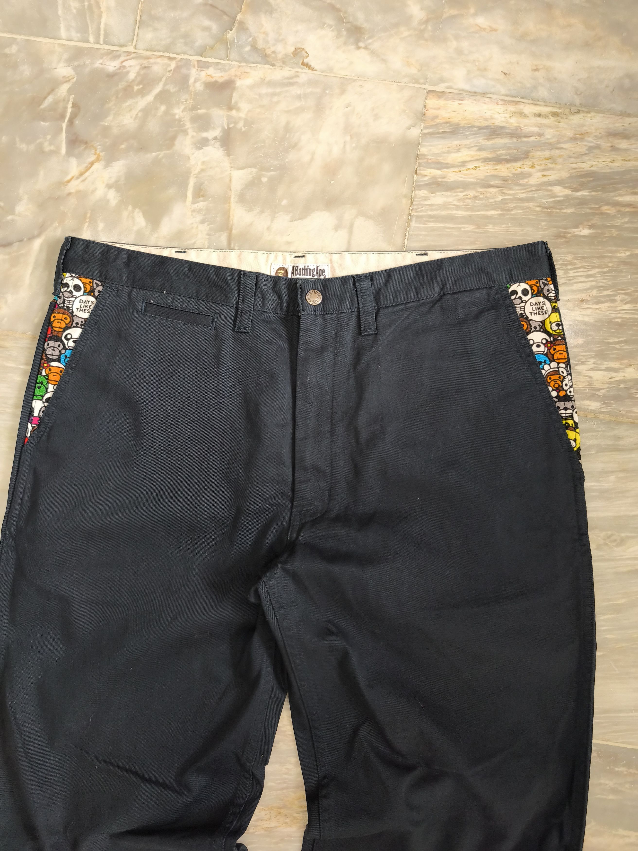 Bape OG Bape Baby Milo Chino Pants Size US 37 - 6 Thumbnail
