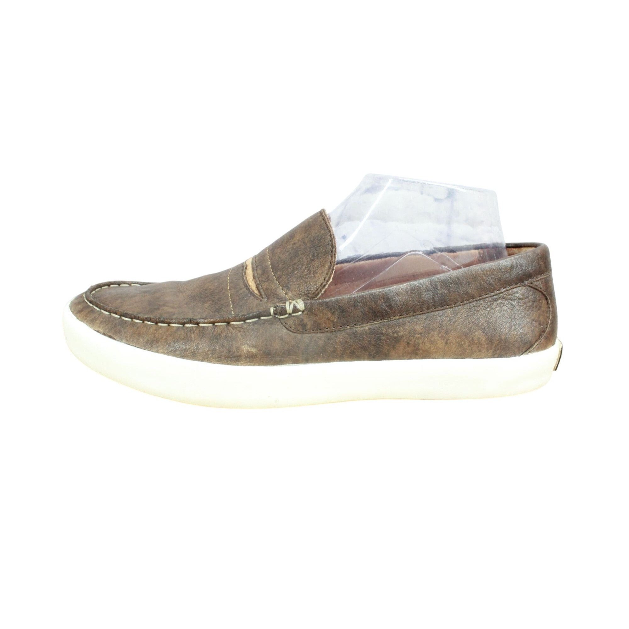 L.L. Bean LL Bean Men's Mountainville Shoes Penny Slip On Leather Brow Size US 8.5 / EU 41-42 - 1 Thumbnail