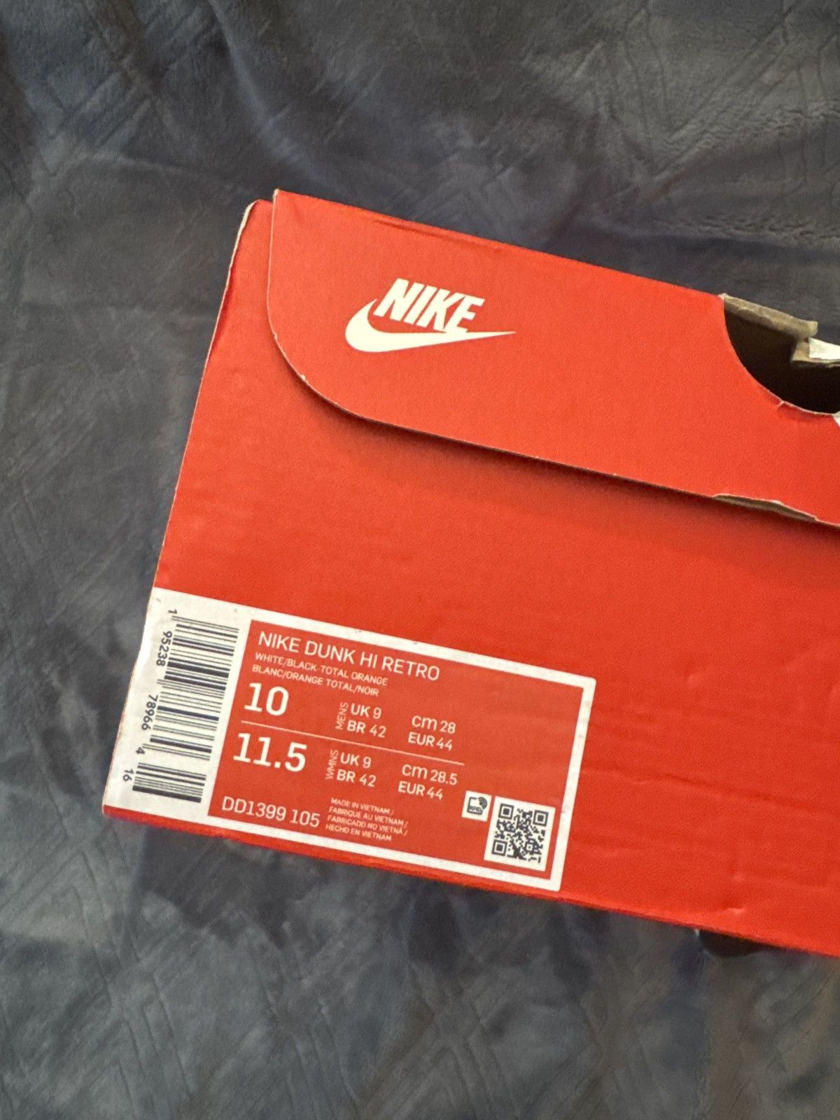 Nike Nike dunk panda high top Size US 10 / EU 43 - 8 Thumbnail