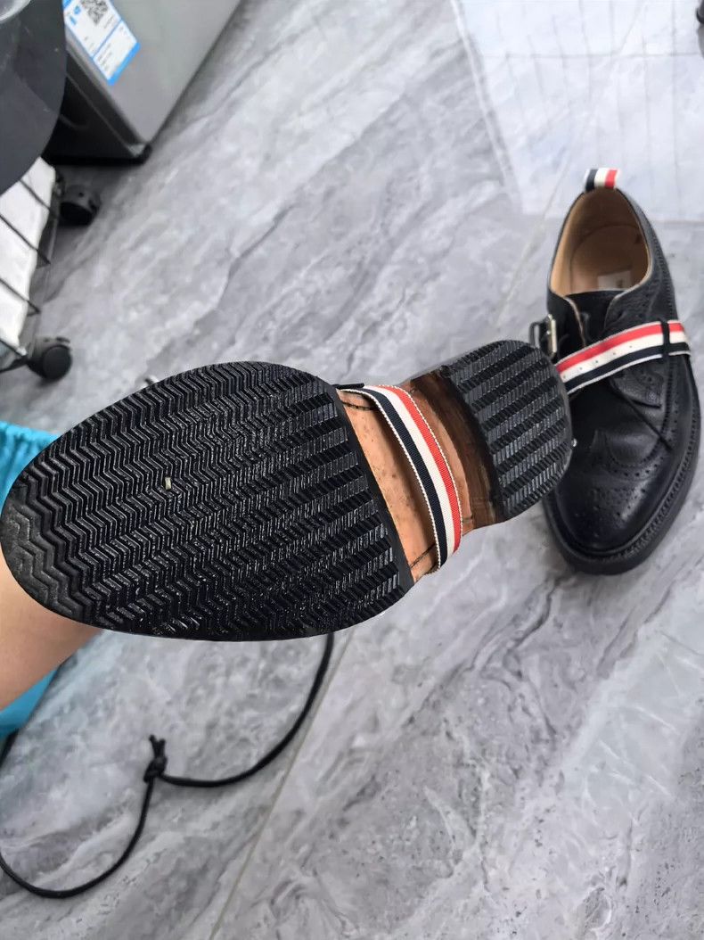 Thom Browne Thom Browne Pebble-patterned leather shoes Size US 8 / EU 41 - 2 Thumbnail