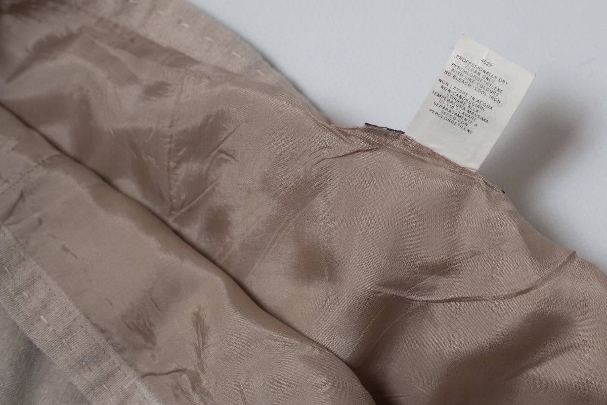 Moschino moschino cheap and chic vintage linen skirt Size 30" / US 8 / IT 44 - 4 Thumbnail