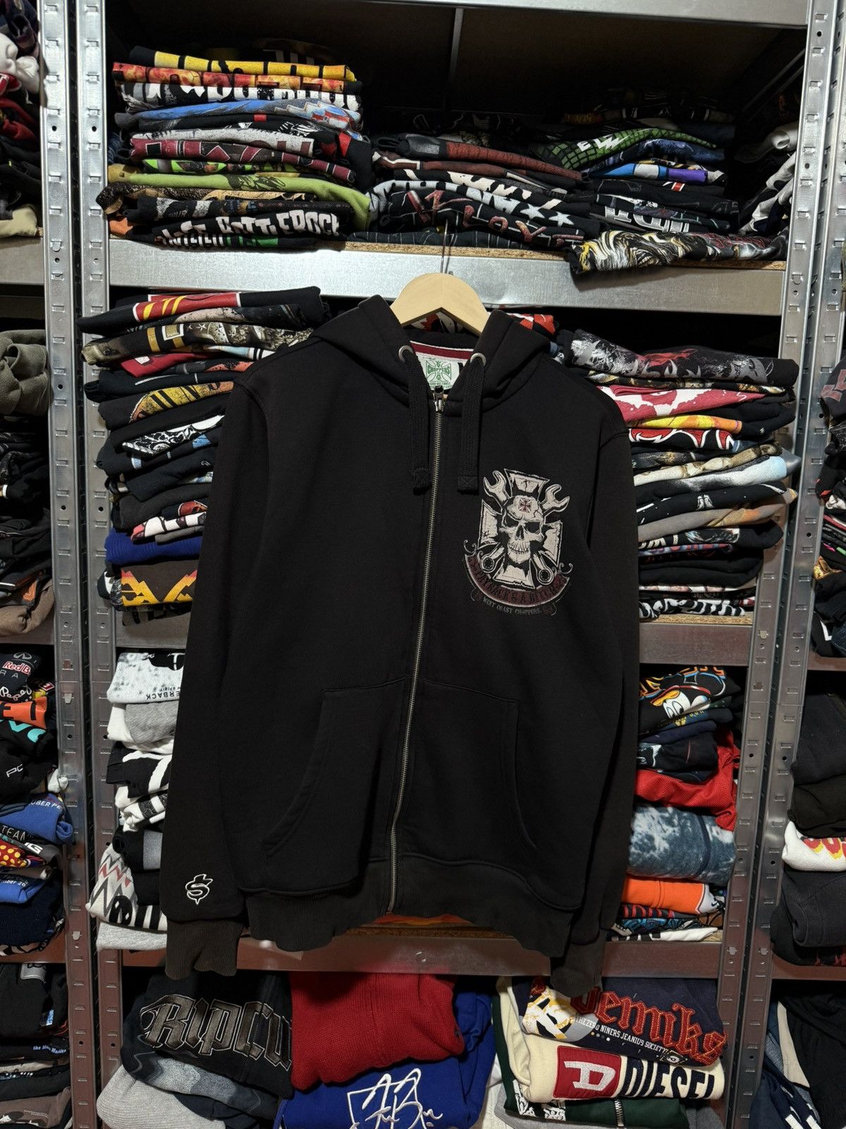 West Coast Choppers Vintage West Coast Choppers Payback Is A Bitch Hoodie Y2K Size US XL / EU 56 / 4 - 2 Thumbnail