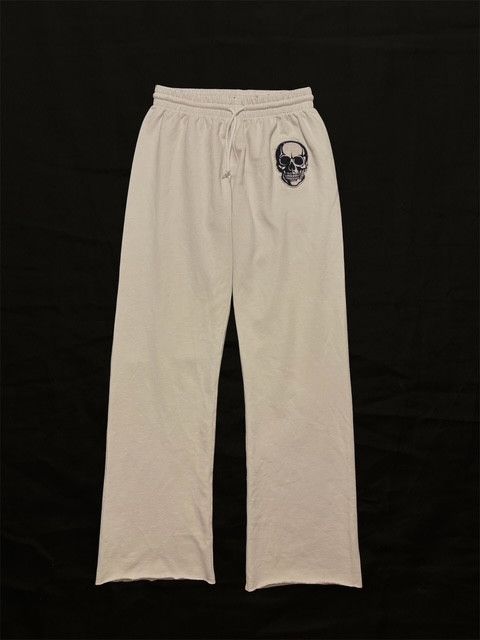 パンツ Number Nine White Double skull sweats Number (N)ine SS04 Number Nine White Skull Sweatpants | Grailed