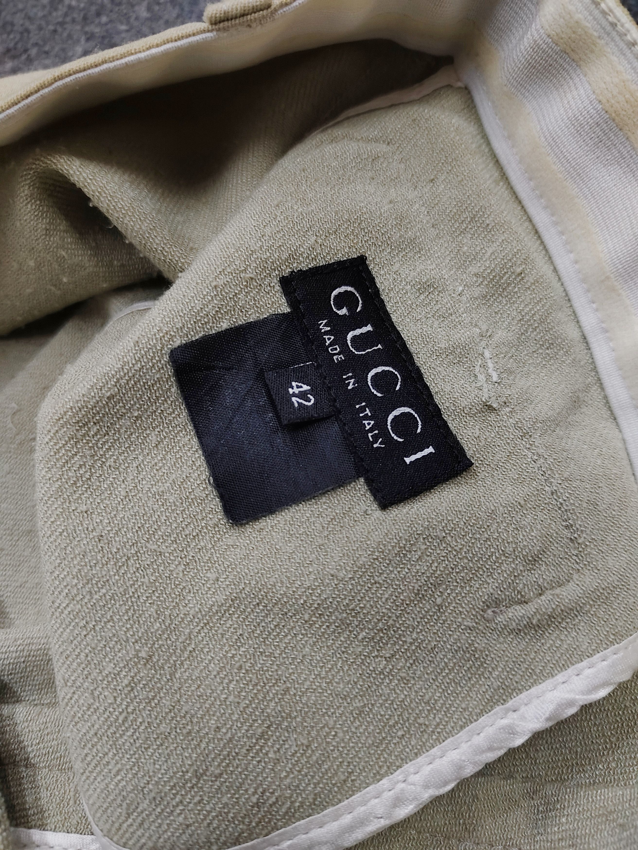 Gucci 90s Gucci- Minimalist Equestrian Riding Breeches Trousers Size 28" / US 6 / IT 42 - 6 Thumbnail