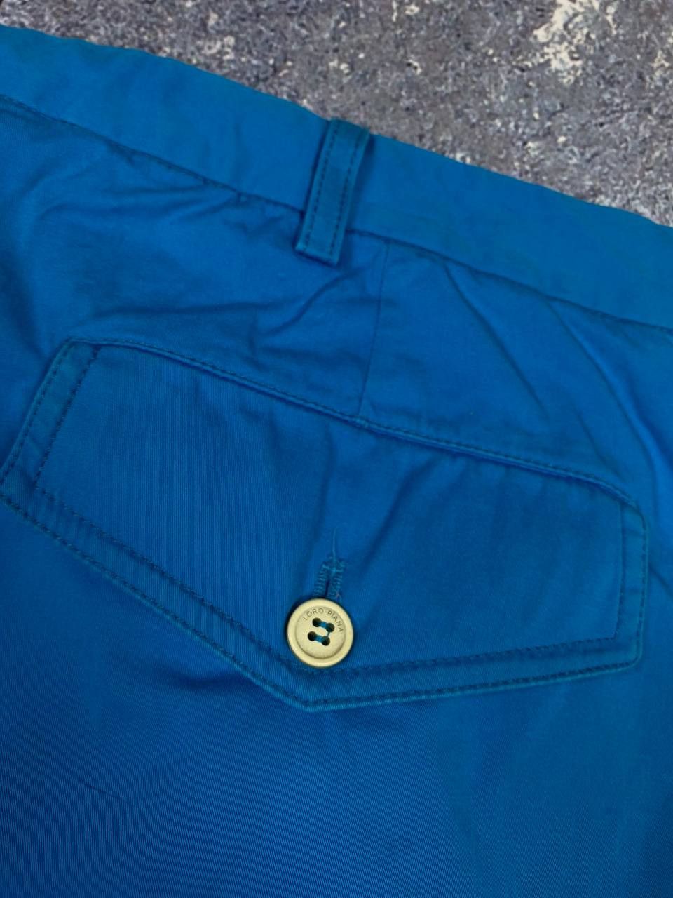 Size 58 Blue Rare Vintage Loro Piana Shorts