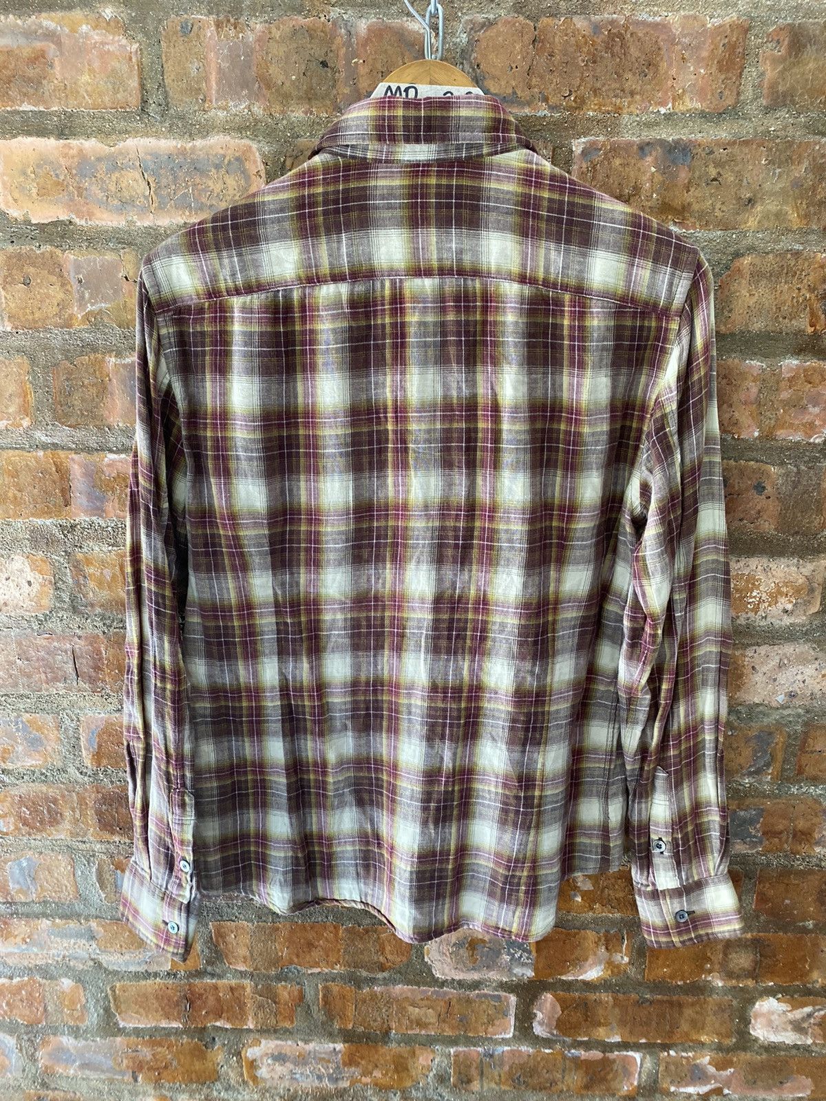 Lounge Lizard 1990s Check Shadow shirt Size US M / EU 48-50 / 2 - 6 Thumbnail