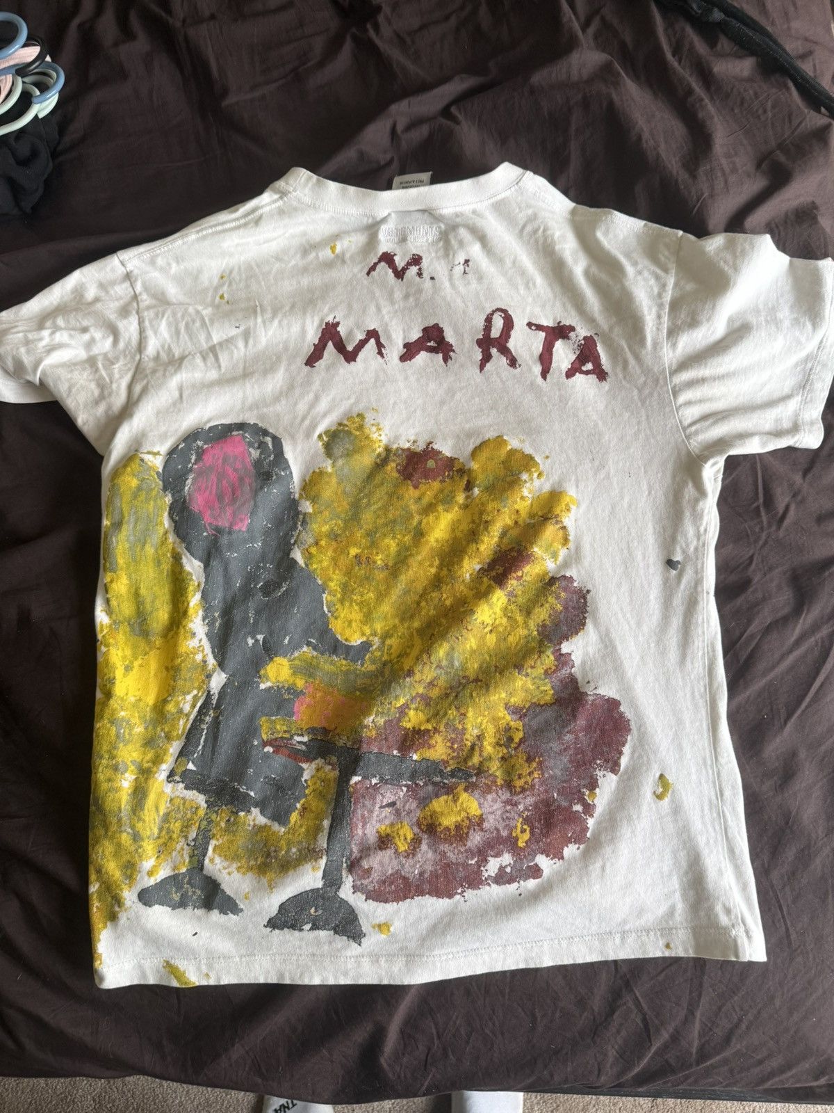 Vetements Vetements Elephant Drawing T-Shirt Size US XS / EU 42 / 0 - 8 Thumbnail