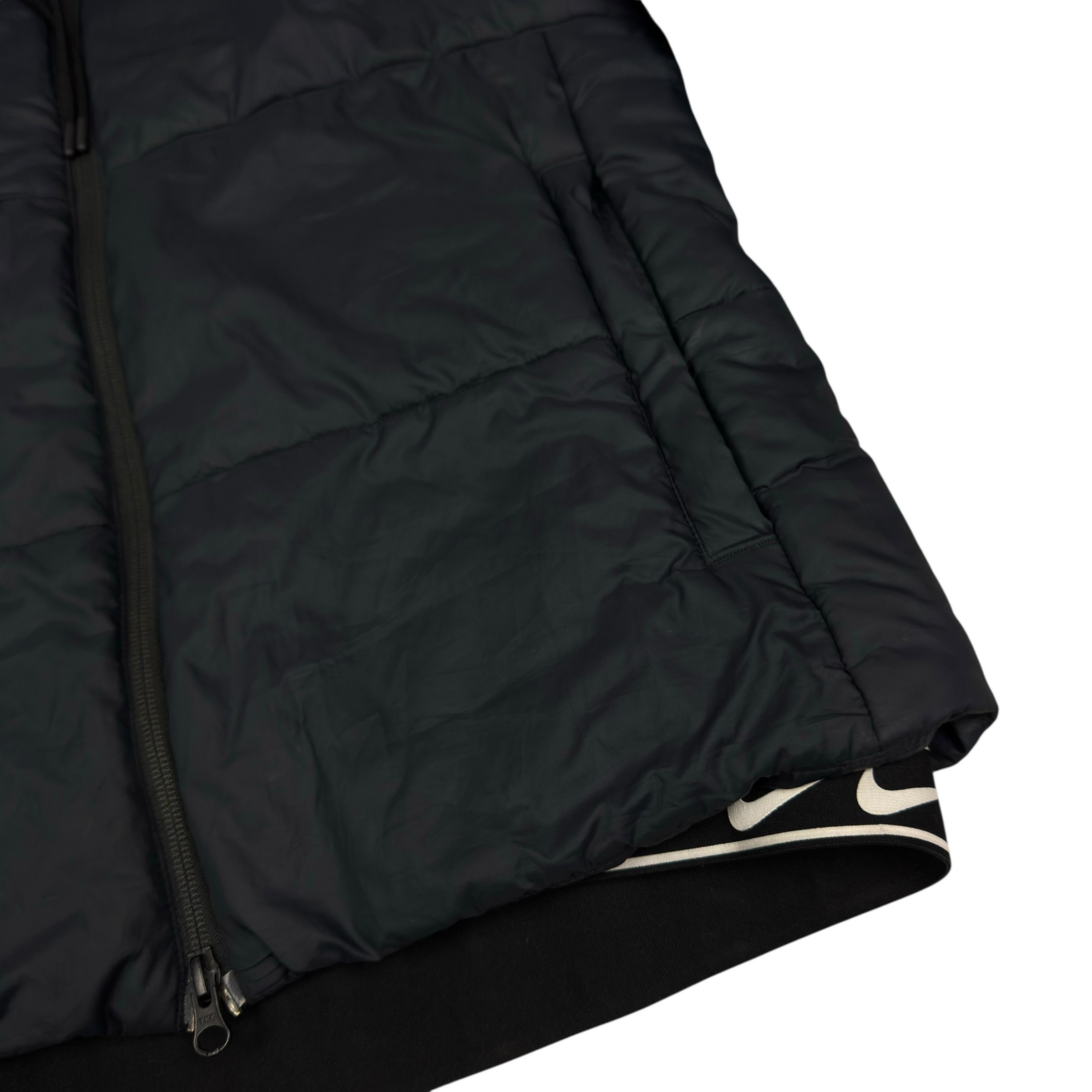 Nike Nike Women's Black Synthetic Fill Hooded Full Zip Jacket S Size S / US 4 / IT 40 - 6 Thumbnail