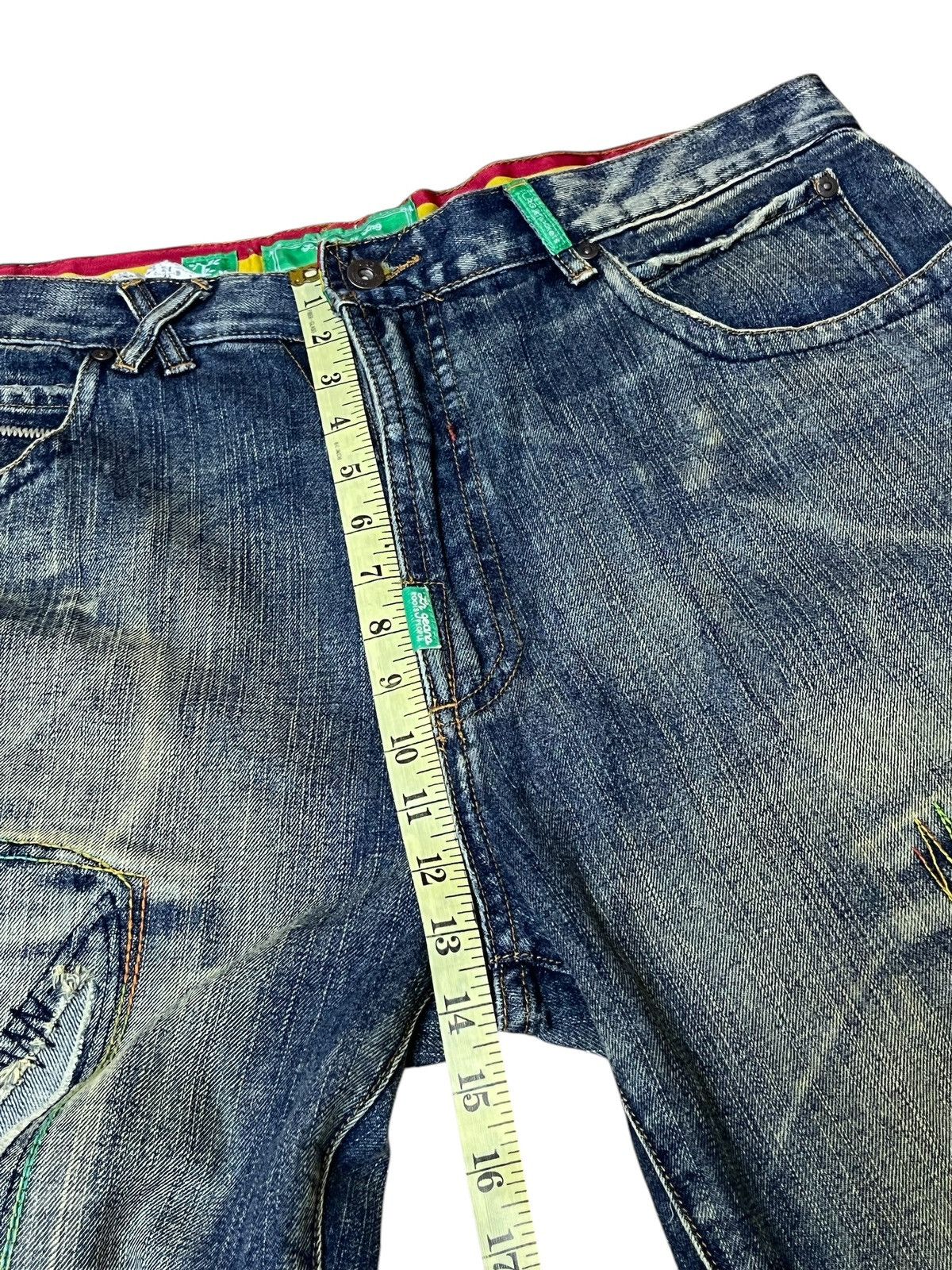 JNCO ING BABYLON LIFTED RESEARCH GROUP baggy jeans inspired JNCO Size US 38 / EU 54 - 17 Thumbnail