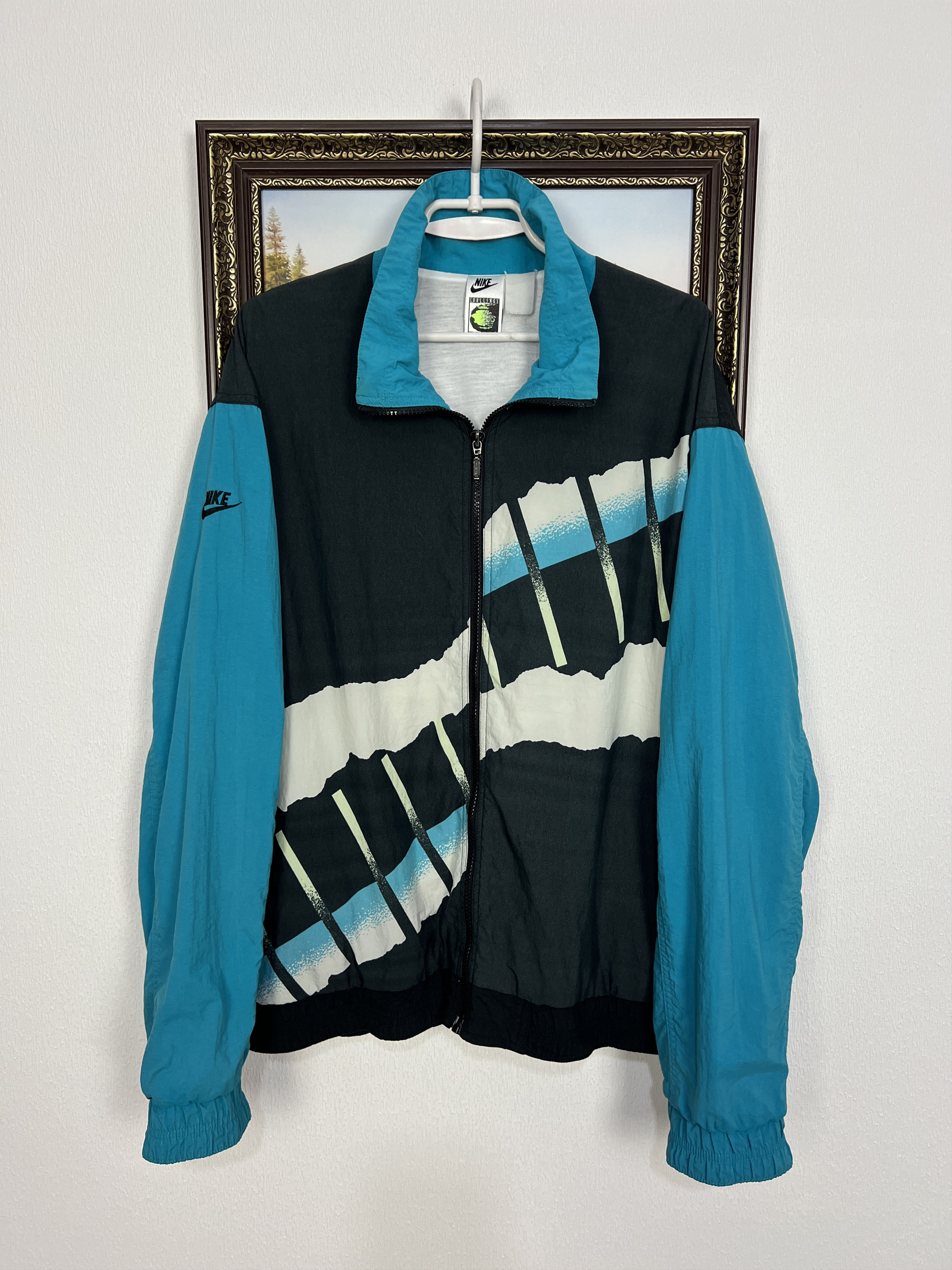 Nike Vintage 90's Nike Court Andre Agassi Tennis Jacket Track Size US XL / EU 56 / 4 - 1 Thumbnail