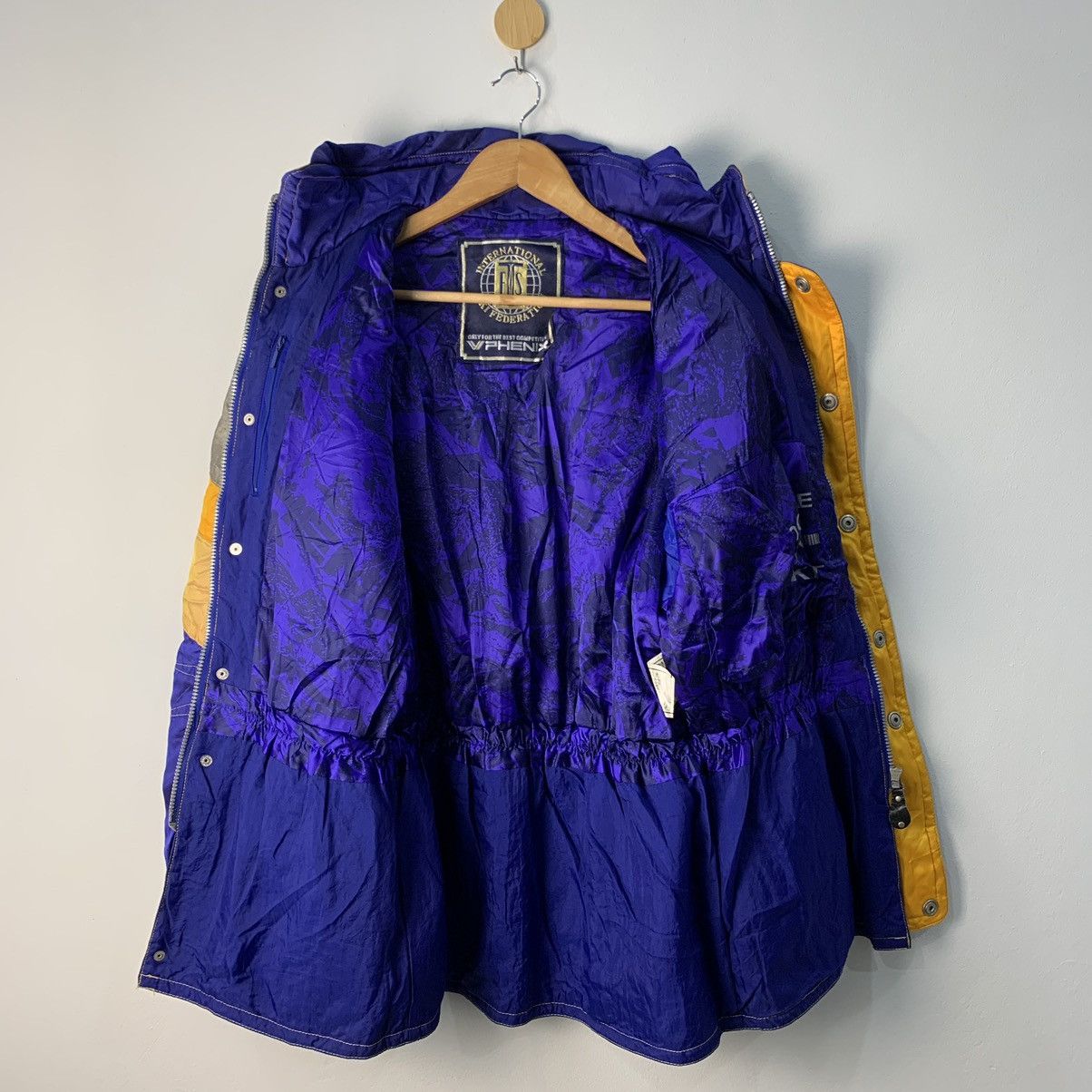 Phenix Ski Jacket Hooded Multicolor Thick Jacket