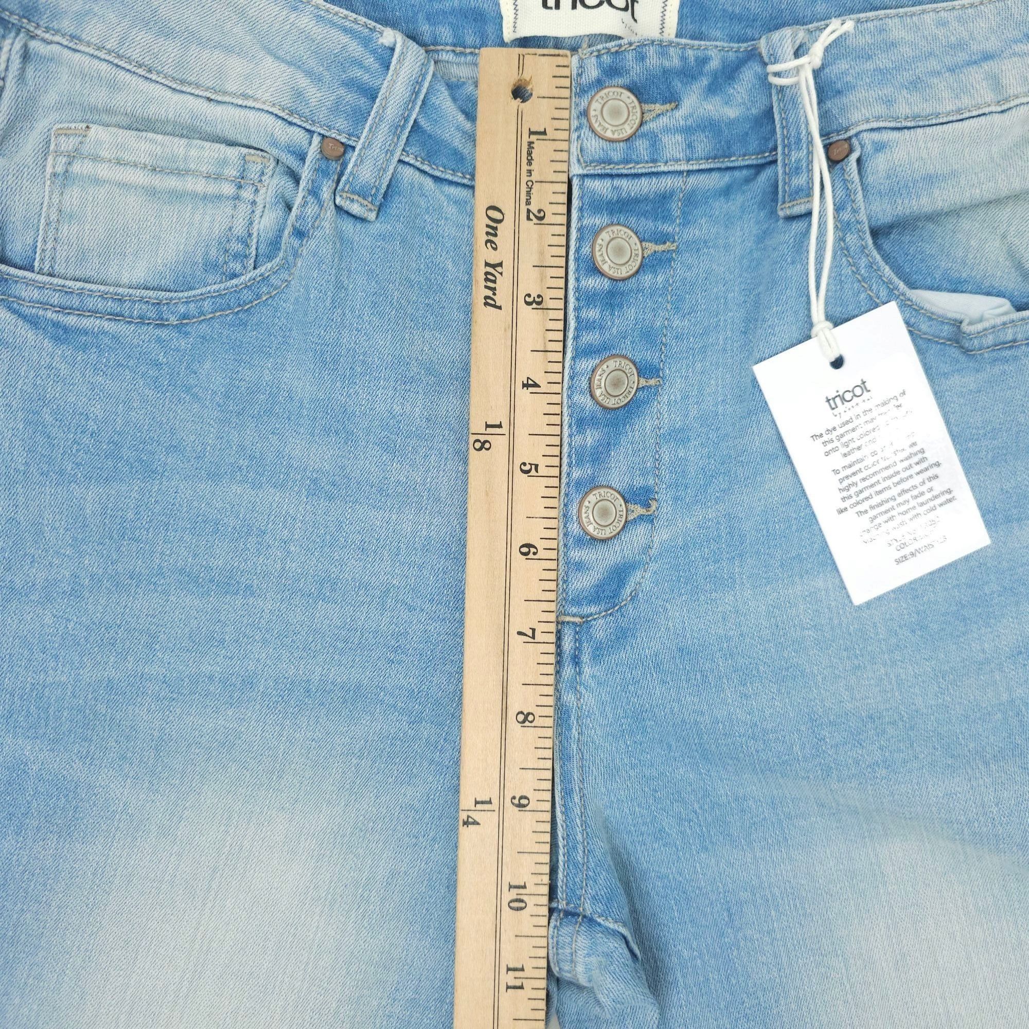 Other Tricot by C'est Toi Mid Rise Flare Jeans Womens Size 9/28 Size 28" / US 6 / IT 42 - 4 Thumbnail